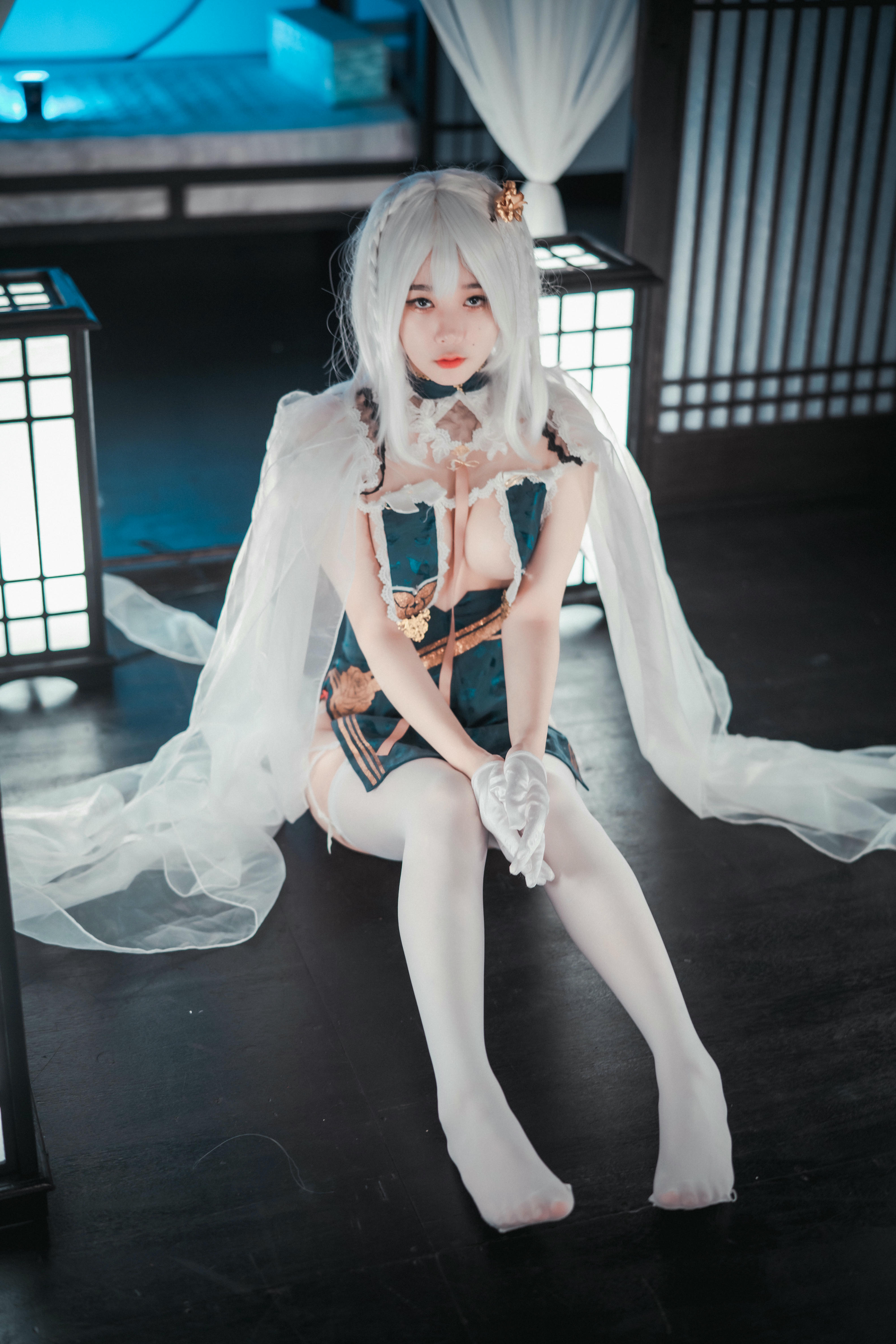 DJAWA Photo Vol.0201 - Zia (지아) - Azure Horizons [55P 1.11GB]_第1集