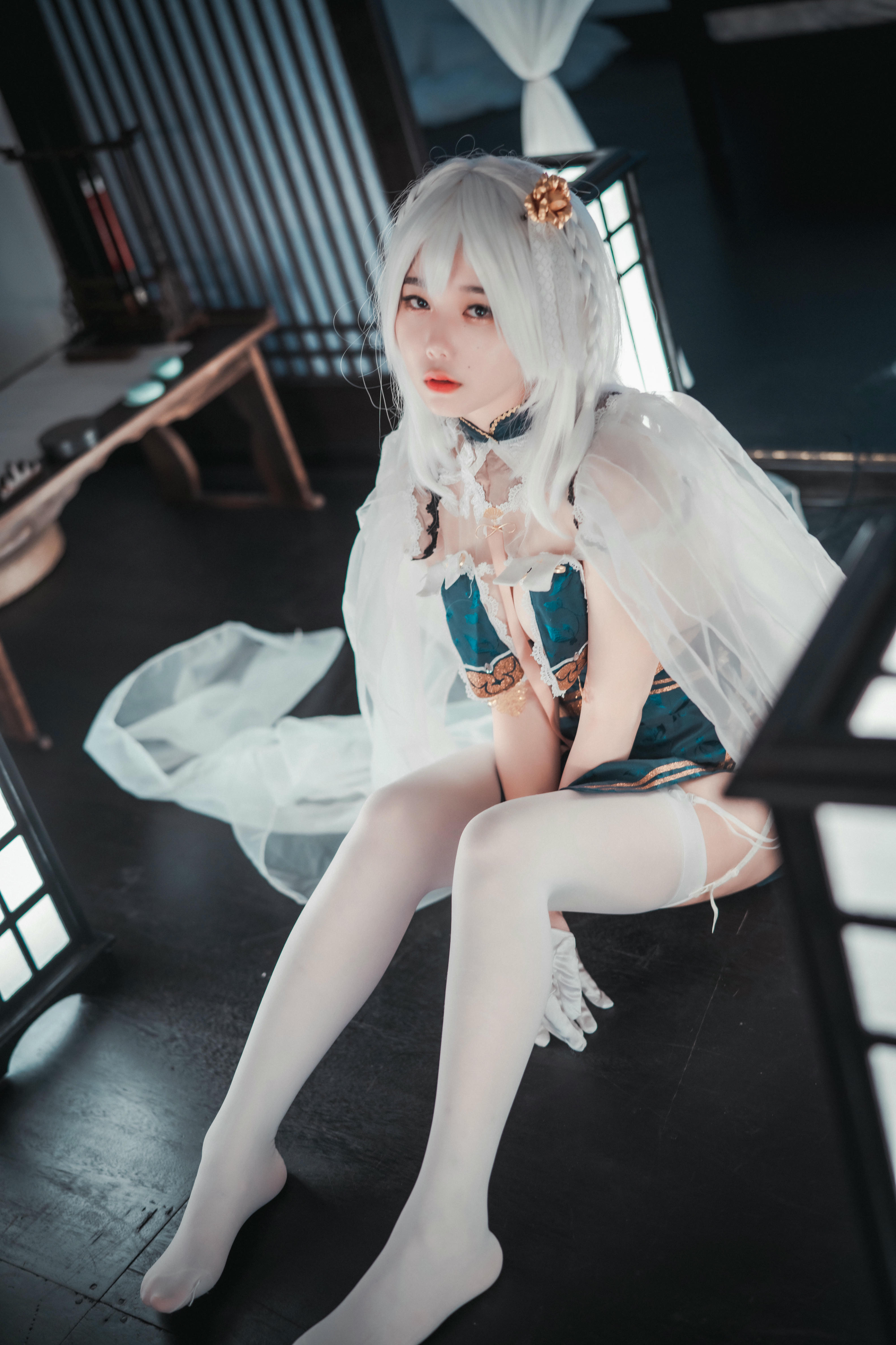DJAWA Photo Vol.0201 - Zia (지아) - Azure Horizons [55P 1.11GB]_第1集