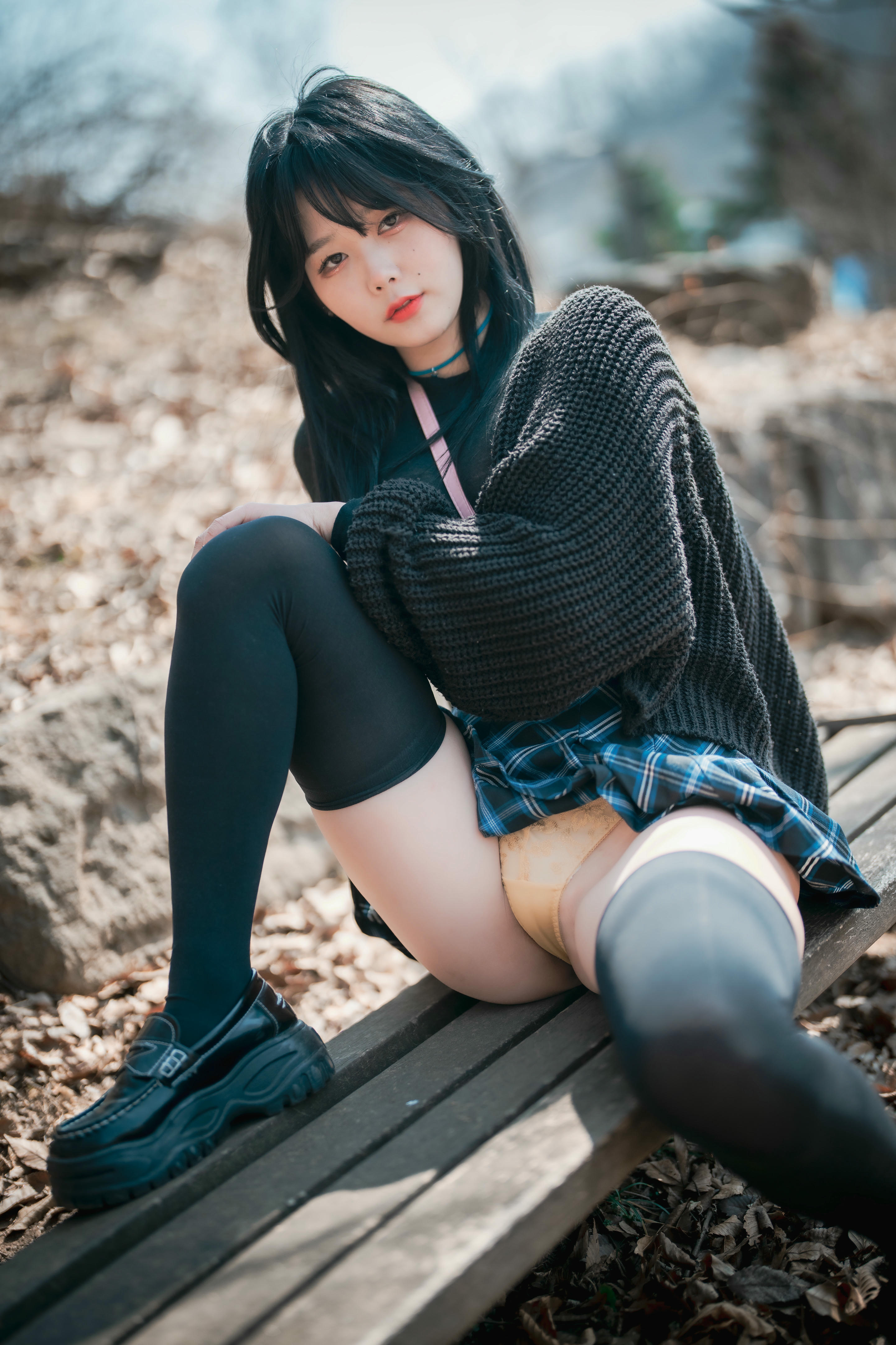 DJAWA Photo Vol.0248 Zia (지아) Early Spring Walk in March Full.Ver [141P-1.16GB]_第5集