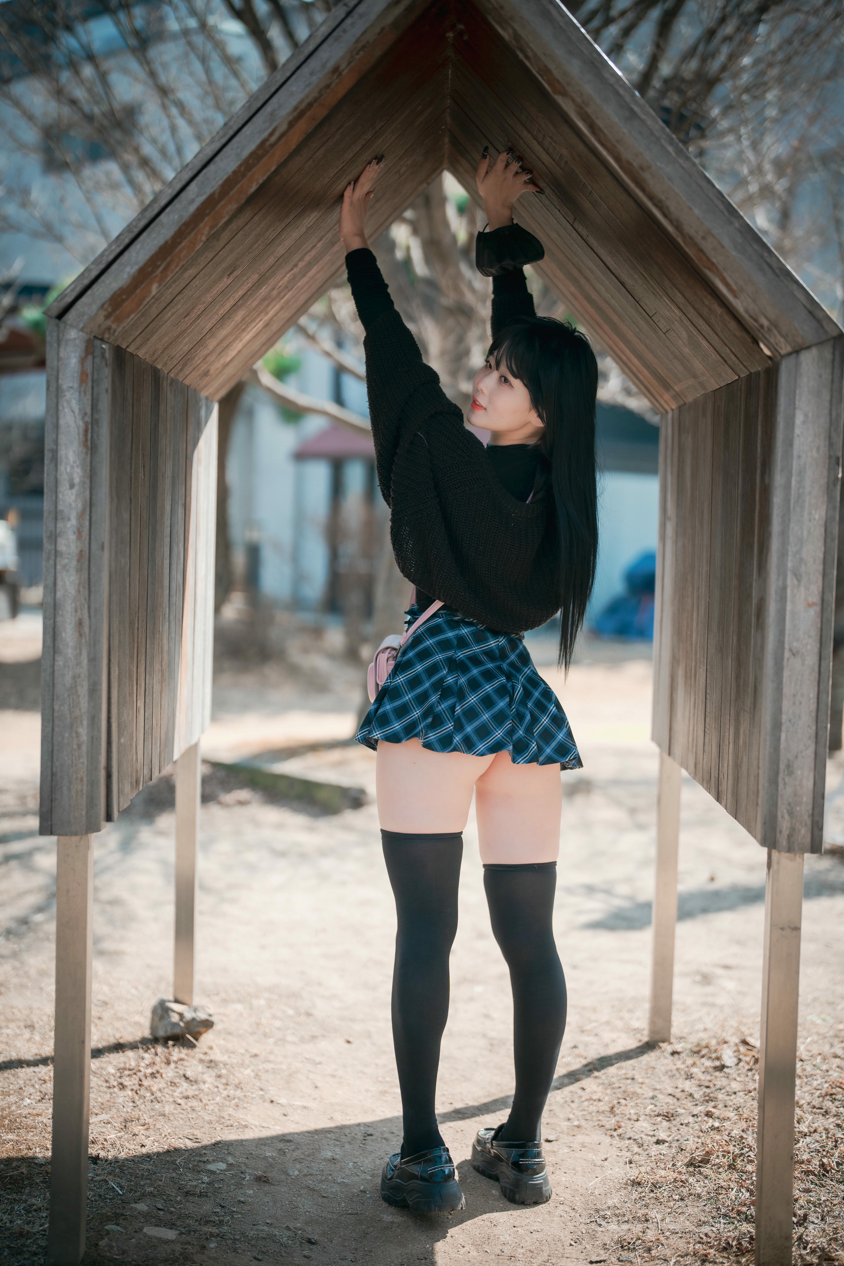 DJAWA Photo Vol.0248 Zia (지아) Early Spring Walk in March Full.Ver [141P-1.16GB]_第6集
