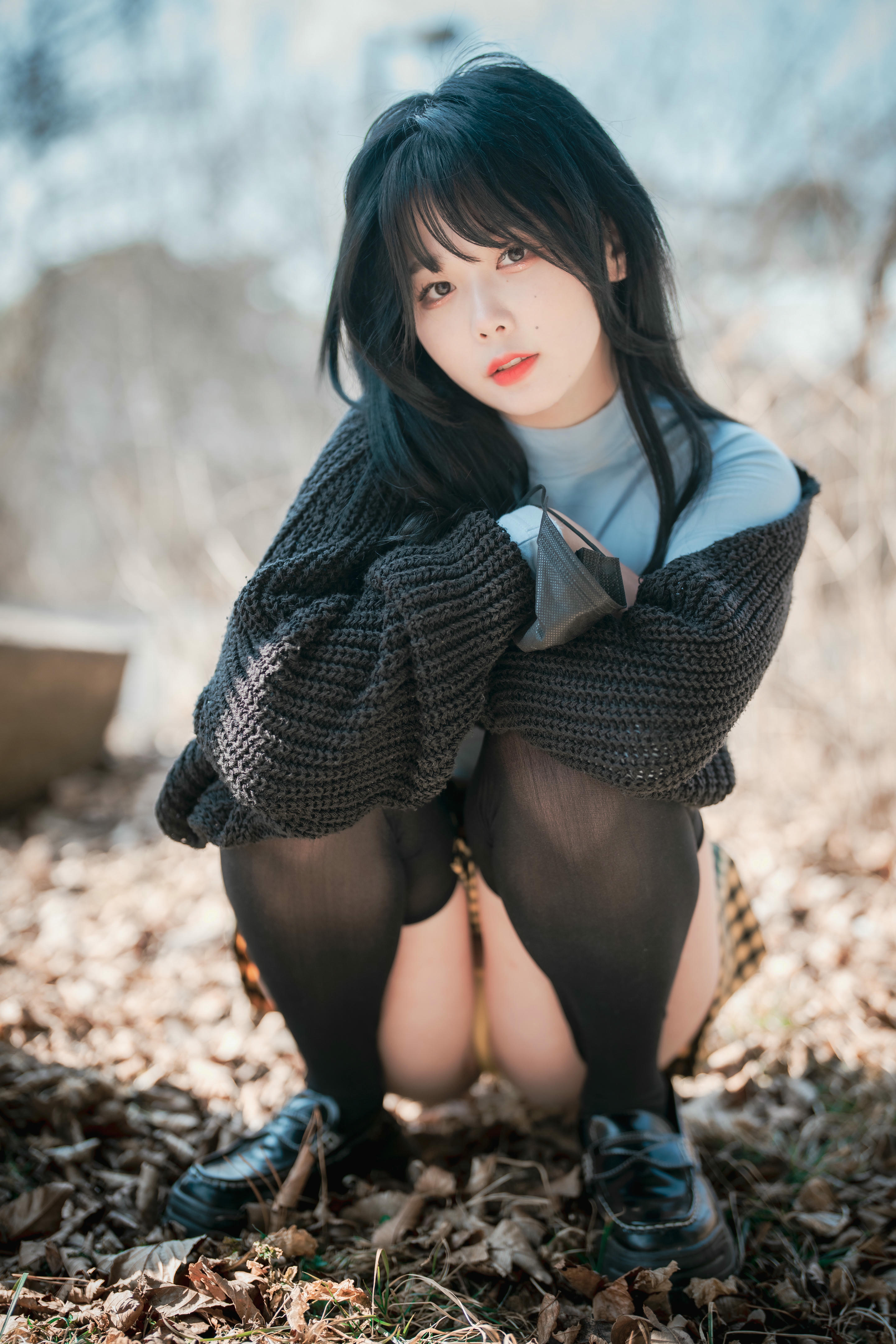 DJAWA Photo Vol.0248 Zia (지아) Early Spring Walk in March Full.Ver [141P-1.16GB]_第6集