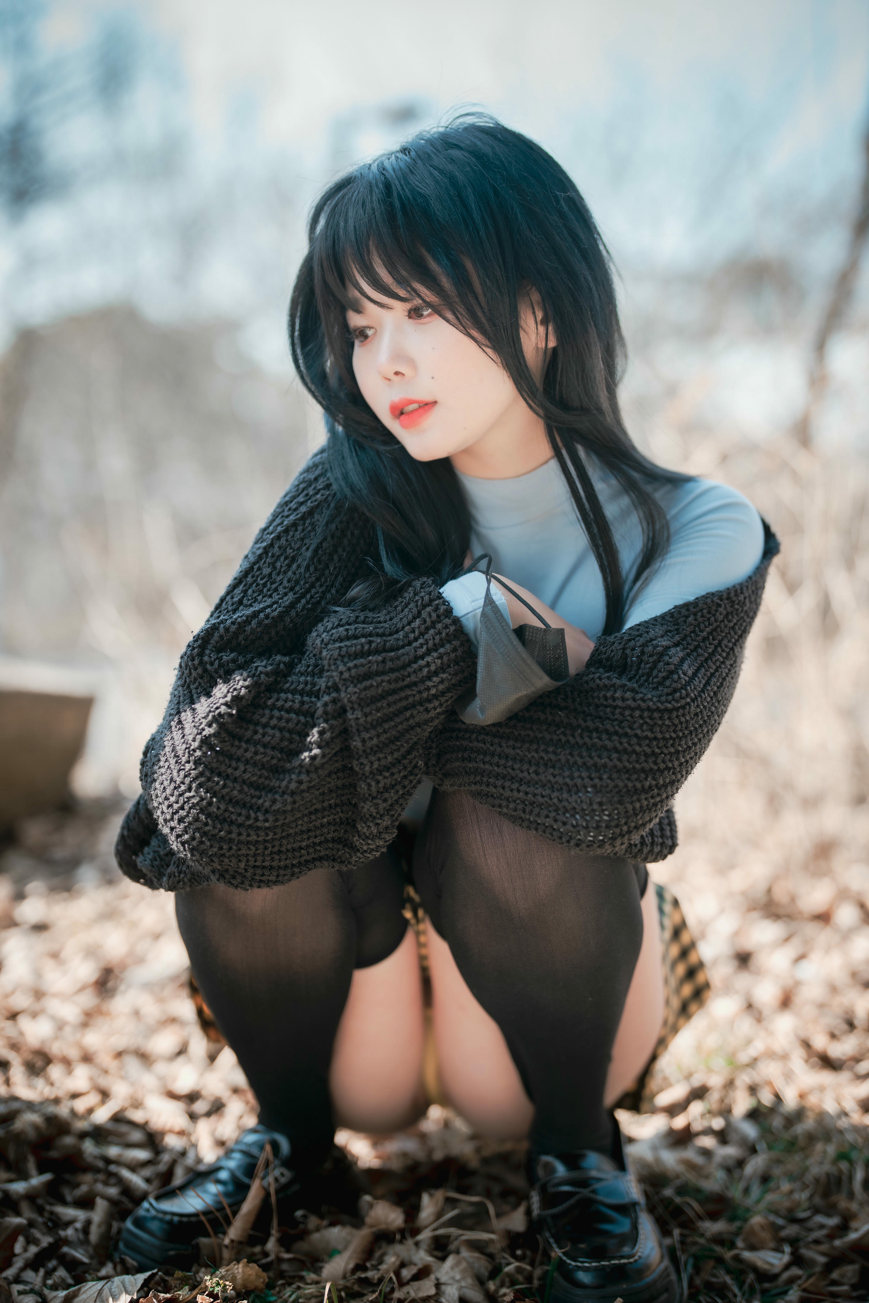 DJAWA Photo Vol.0248 Zia (지아) Early Spring Walk in March Full.Ver [141P-1.16GB]_第6集