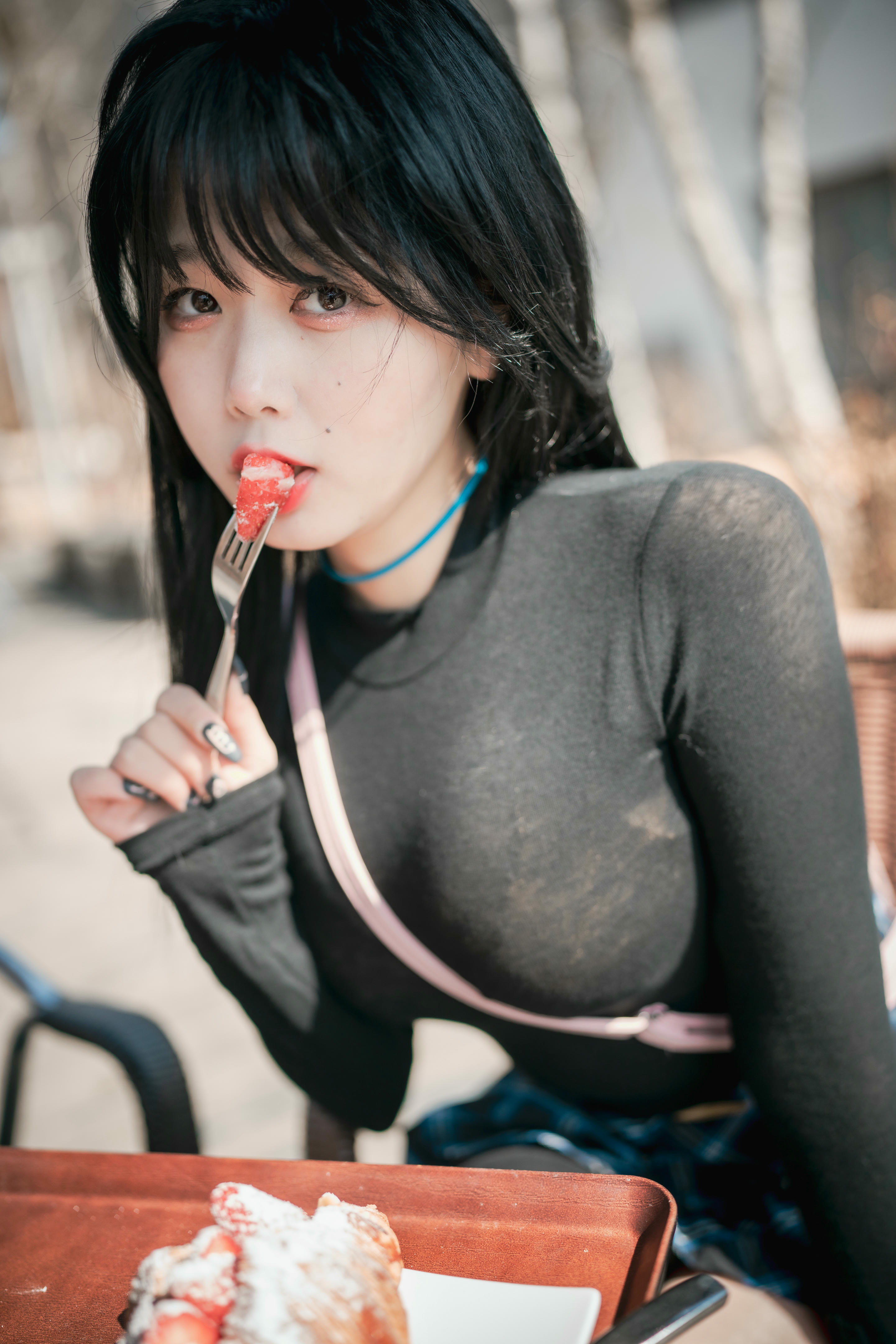DJAWA Photo Vol.0248 Zia (지아) Early Spring Walk in March Full.Ver [141P-1.16GB]_第7集