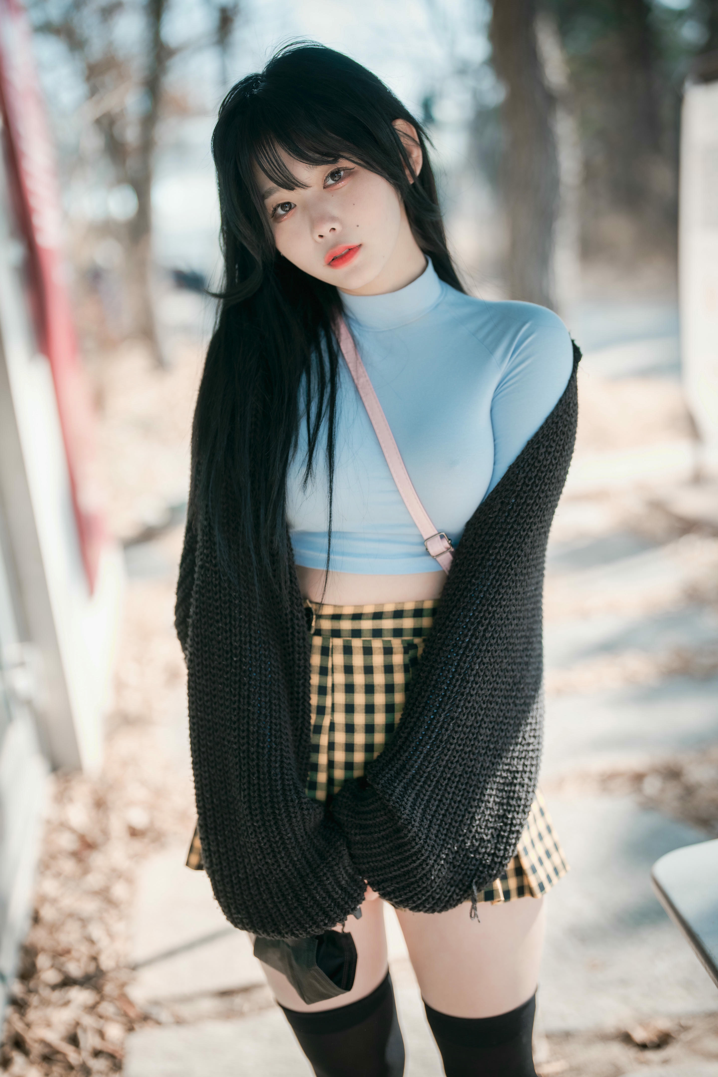 DJAWA Photo Vol.0248 Zia (지아) Early Spring Walk in March Full.Ver [141P-1.16GB]_第1集