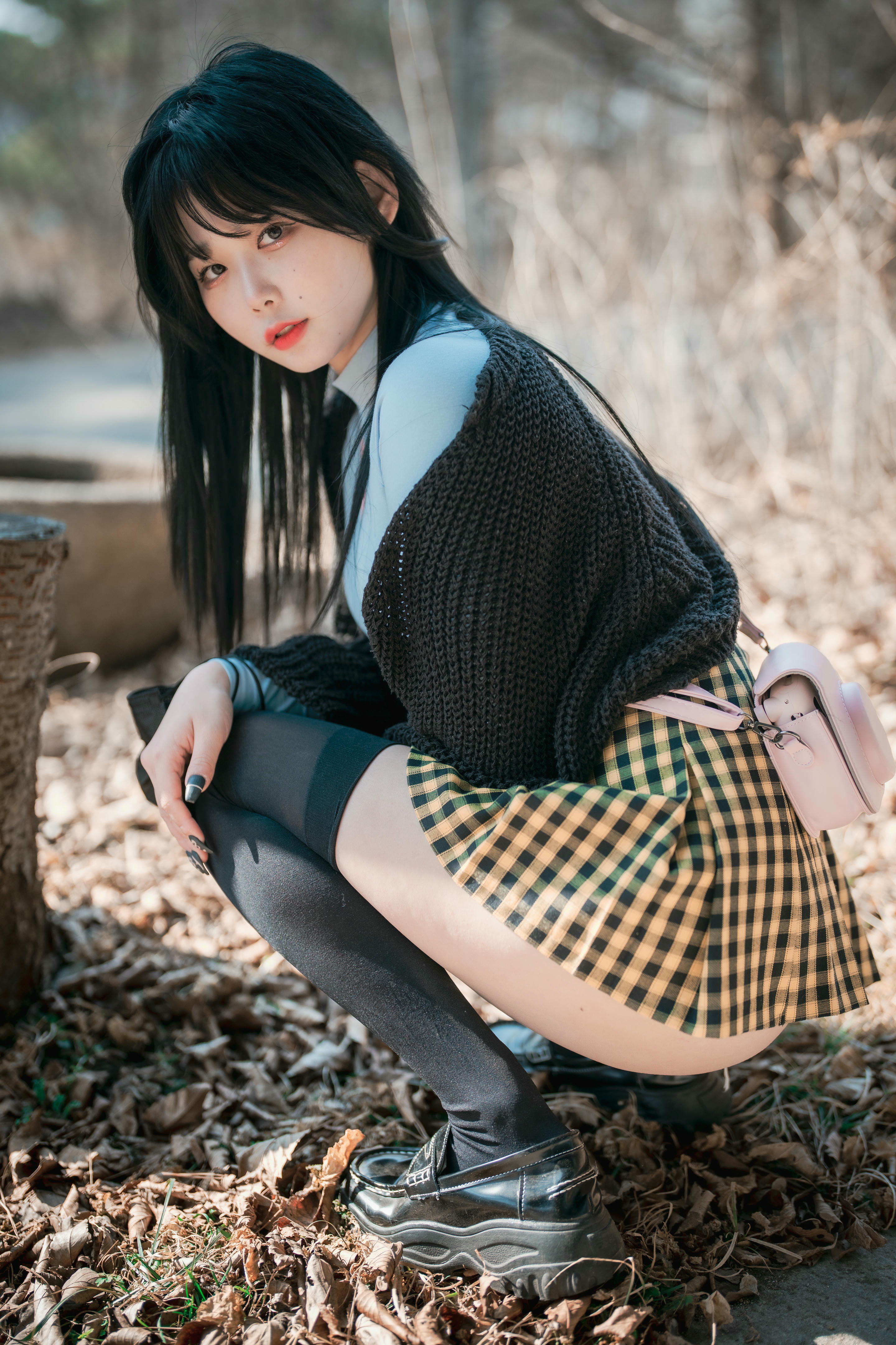 DJAWA Photo Vol.0248 Zia (지아) Early Spring Walk in March Full.Ver [141P-1.16GB]_第2集