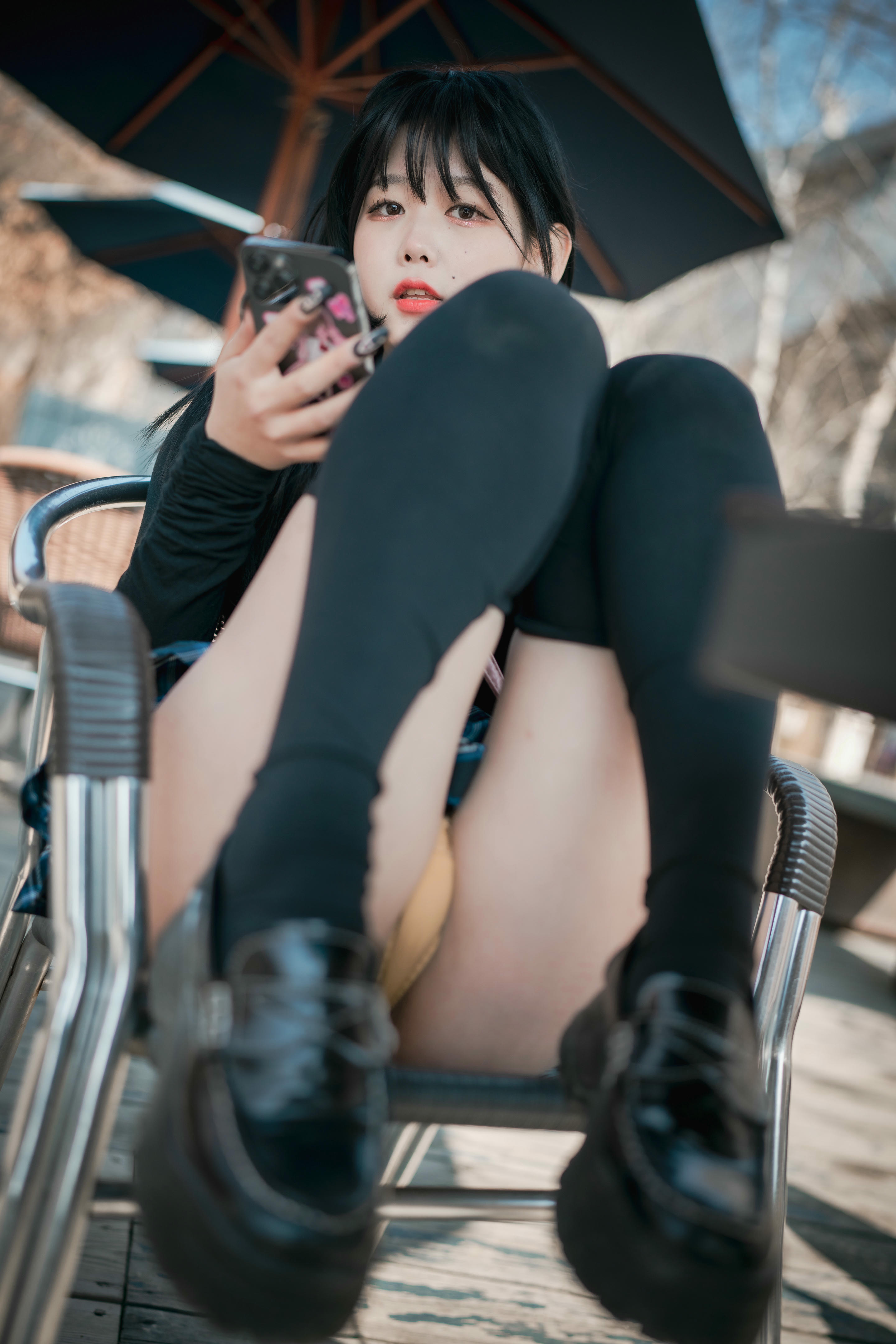 DJAWA Photo Vol.0248 Zia (지아) Early Spring Walk in March Full.Ver [141P-1.16GB]_第1集