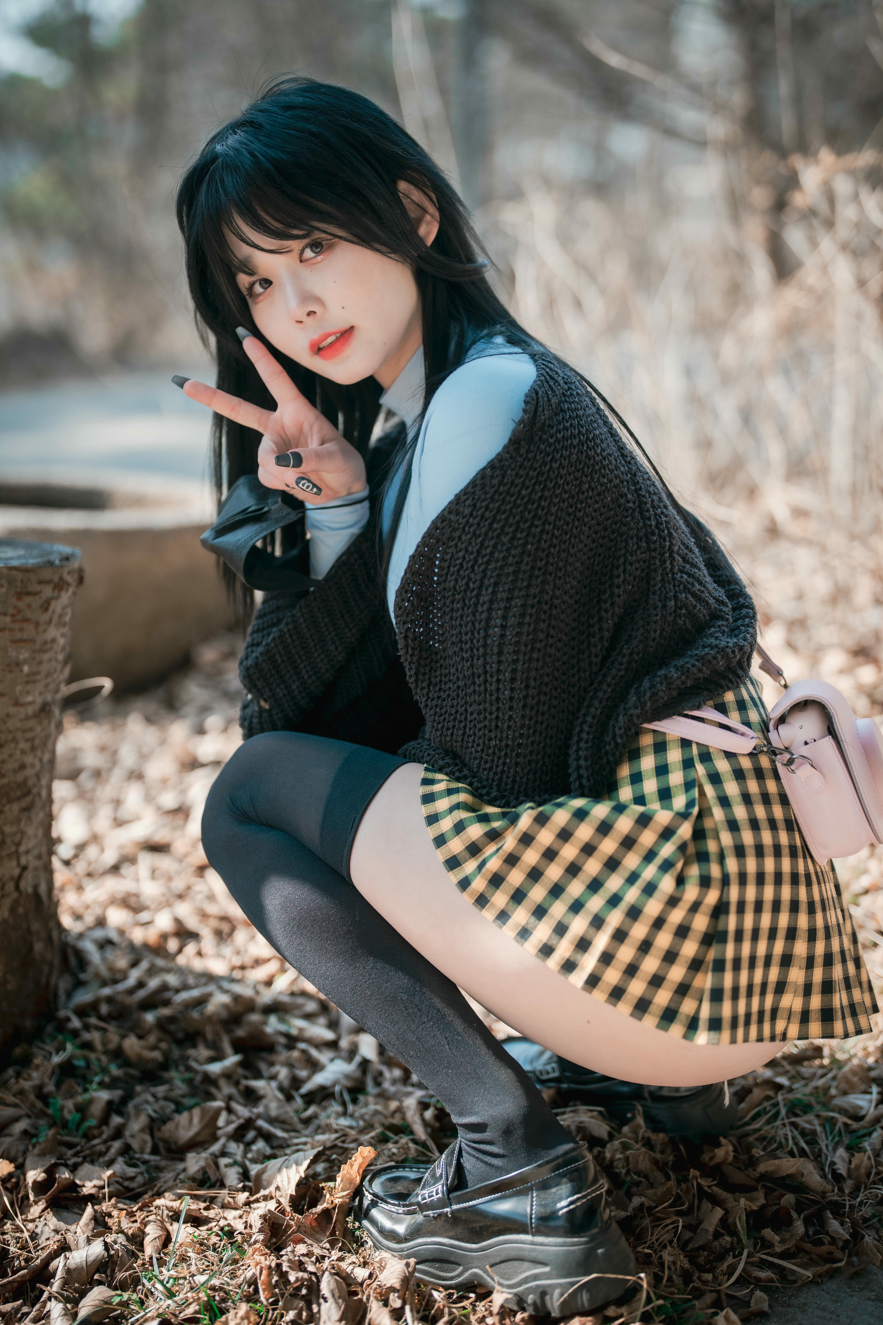 DJAWA Photo Vol.0248 Zia (지아) Early Spring Walk in March Full.Ver [141P-1.16GB]_第2集