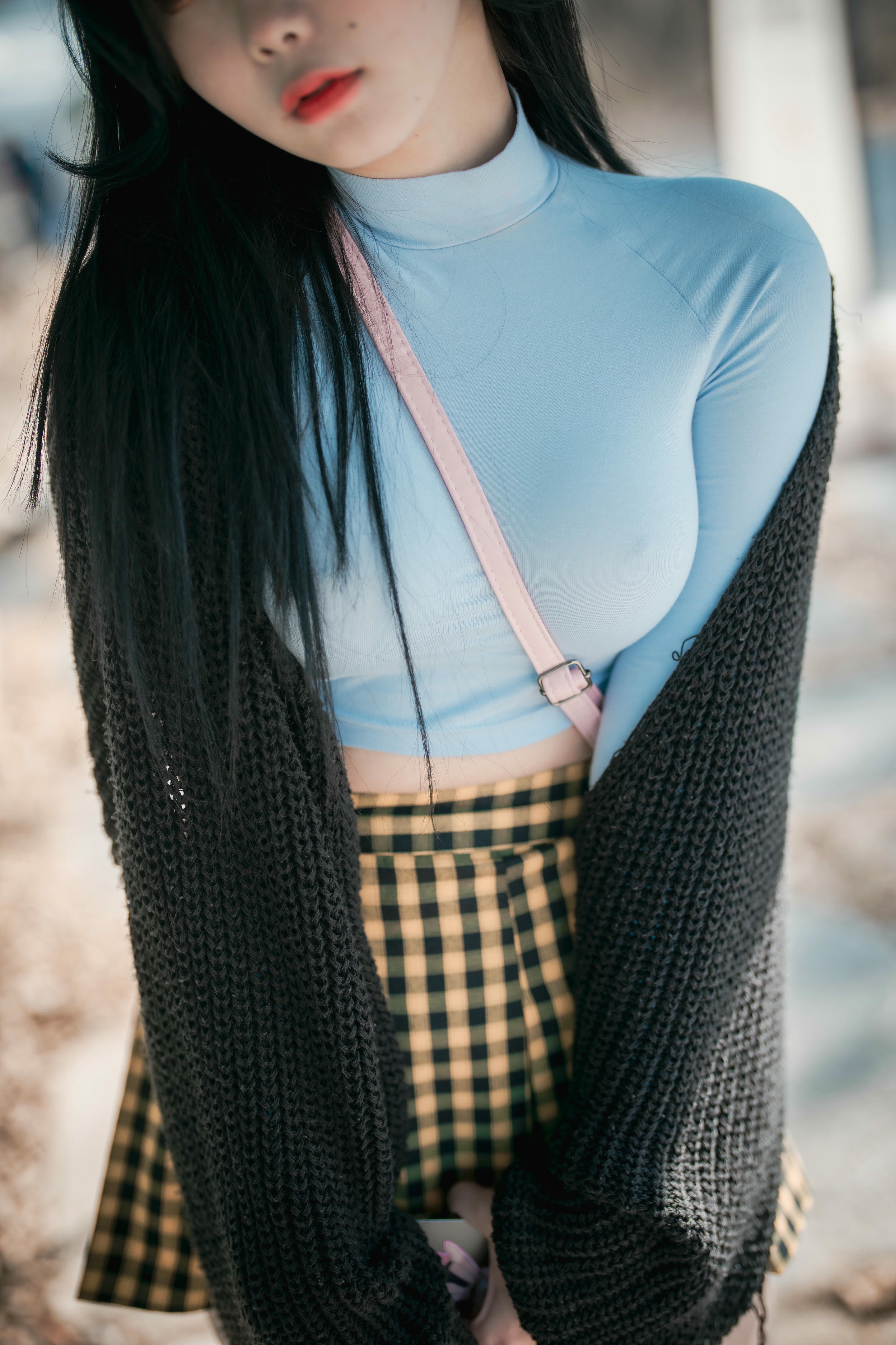 DJAWA Photo Vol.0248 Zia (지아) Early Spring Walk in March Full.Ver [141P-1.16GB]_第1集