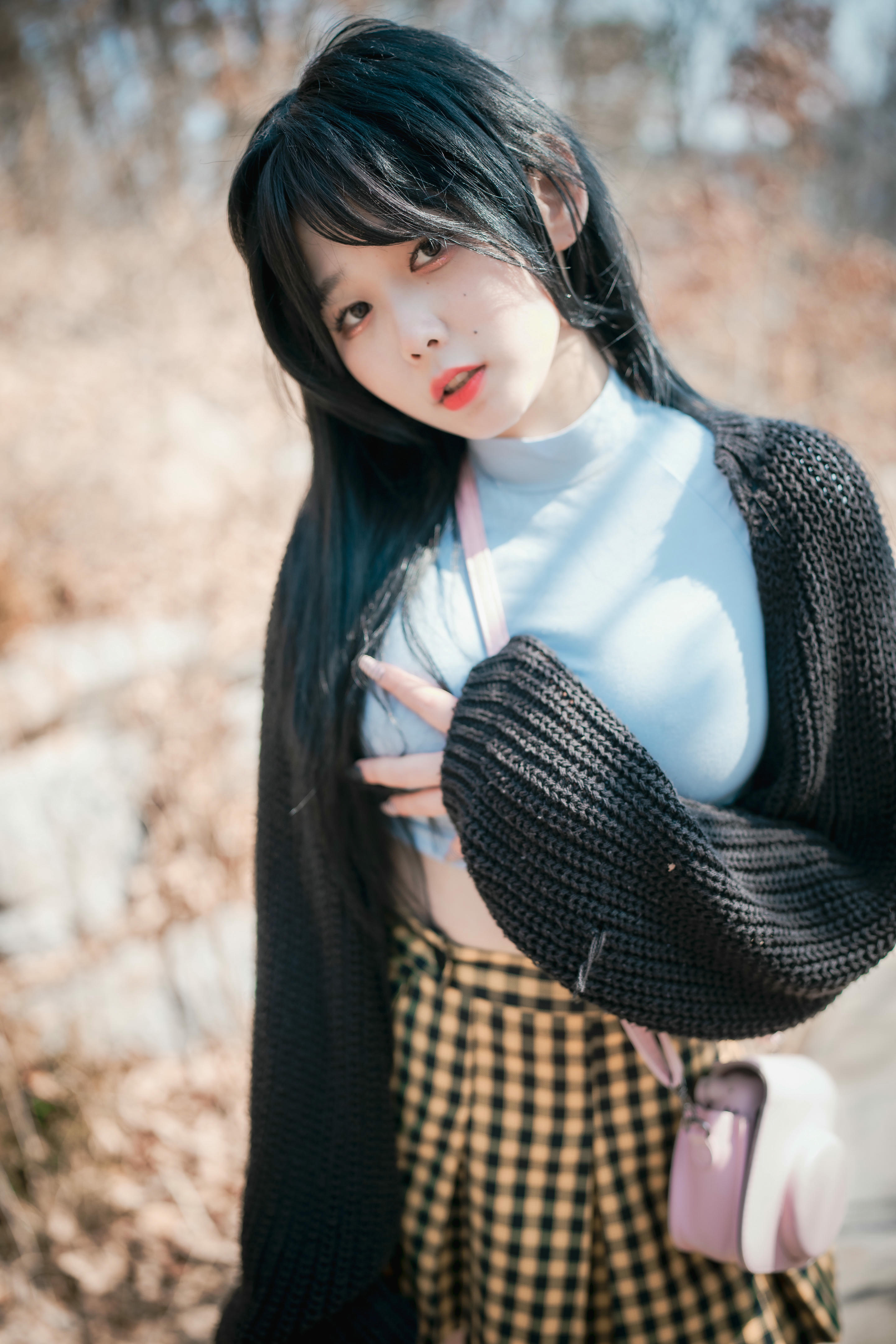 DJAWA Photo Vol.0248 Zia (지아) Early Spring Walk in March Full.Ver [141P-1.16GB]_第3集