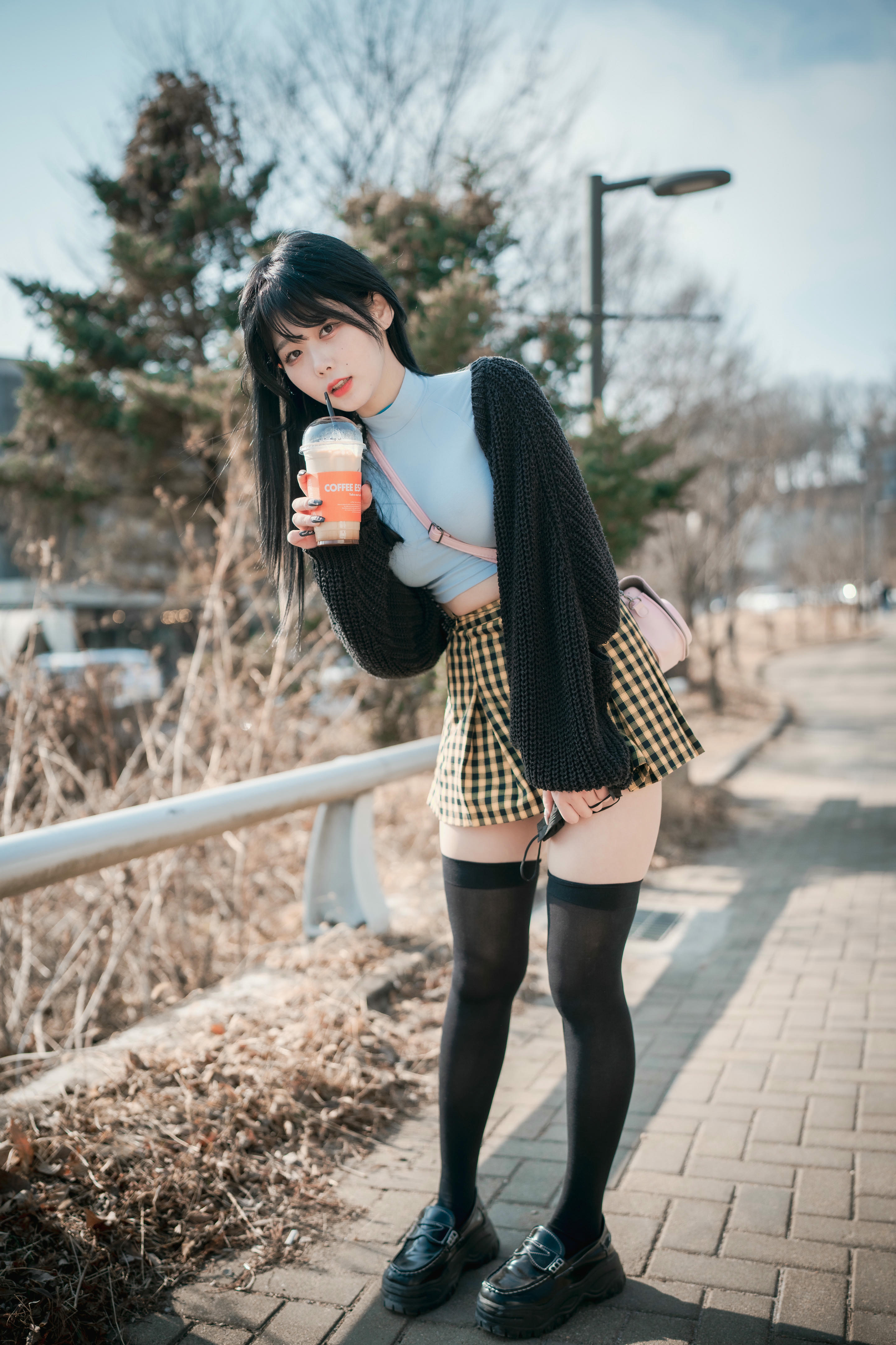 DJAWA Photo Vol.0248 Zia (지아) Early Spring Walk in March Full.Ver [141P-1.16GB]_第3集