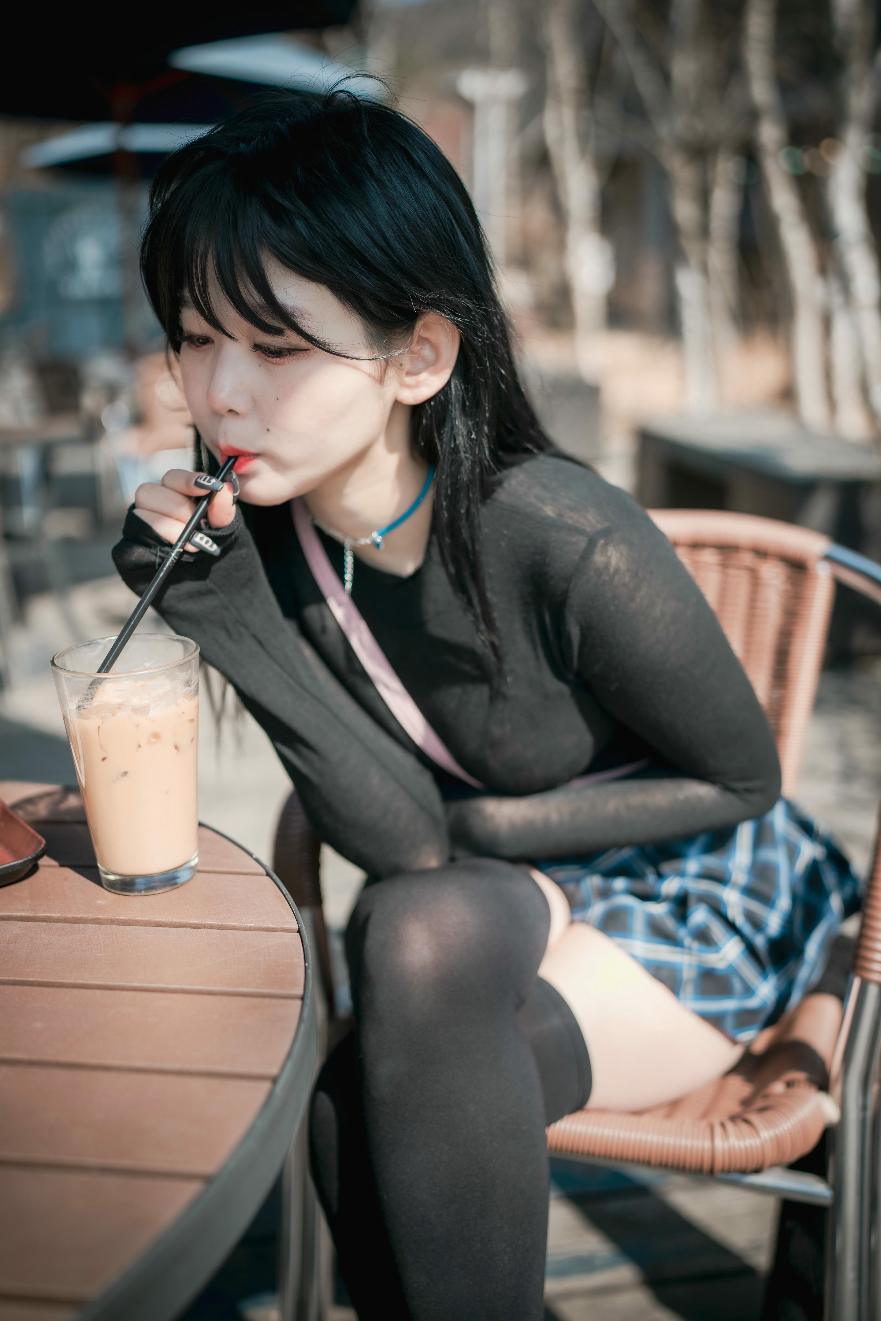 DJAWA Photo Vol.0248 Zia (지아) Early Spring Walk in March Full.Ver [141P-1.16GB]_第4集