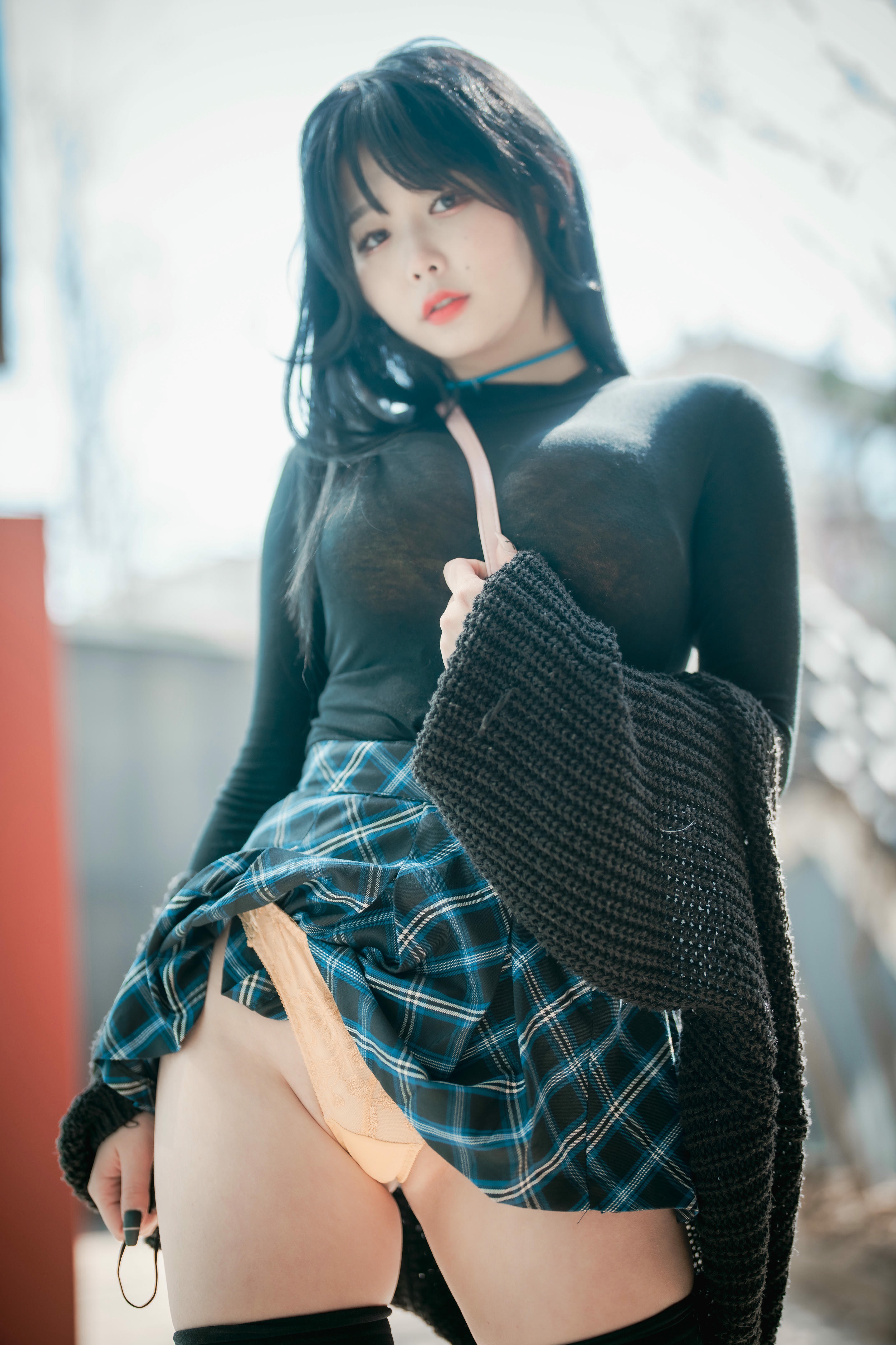 DJAWA Photo Vol.0248 Zia (지아) Early Spring Walk in March Full.Ver [141P-1.16GB]_第4集