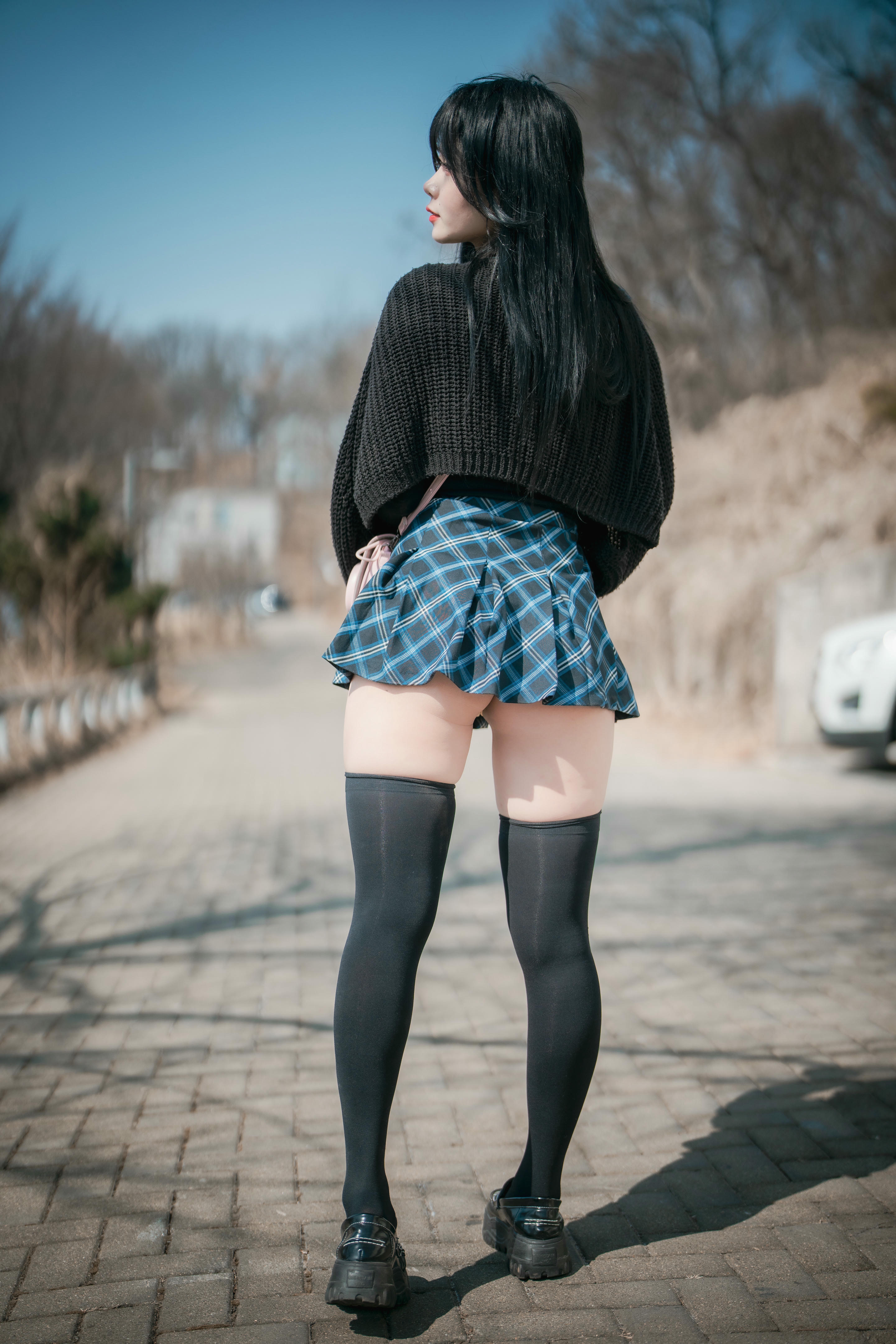 DJAWA Photo Vol.0248 Zia (지아) Early Spring Walk in March Full.Ver [141P-1.16GB]_第5集