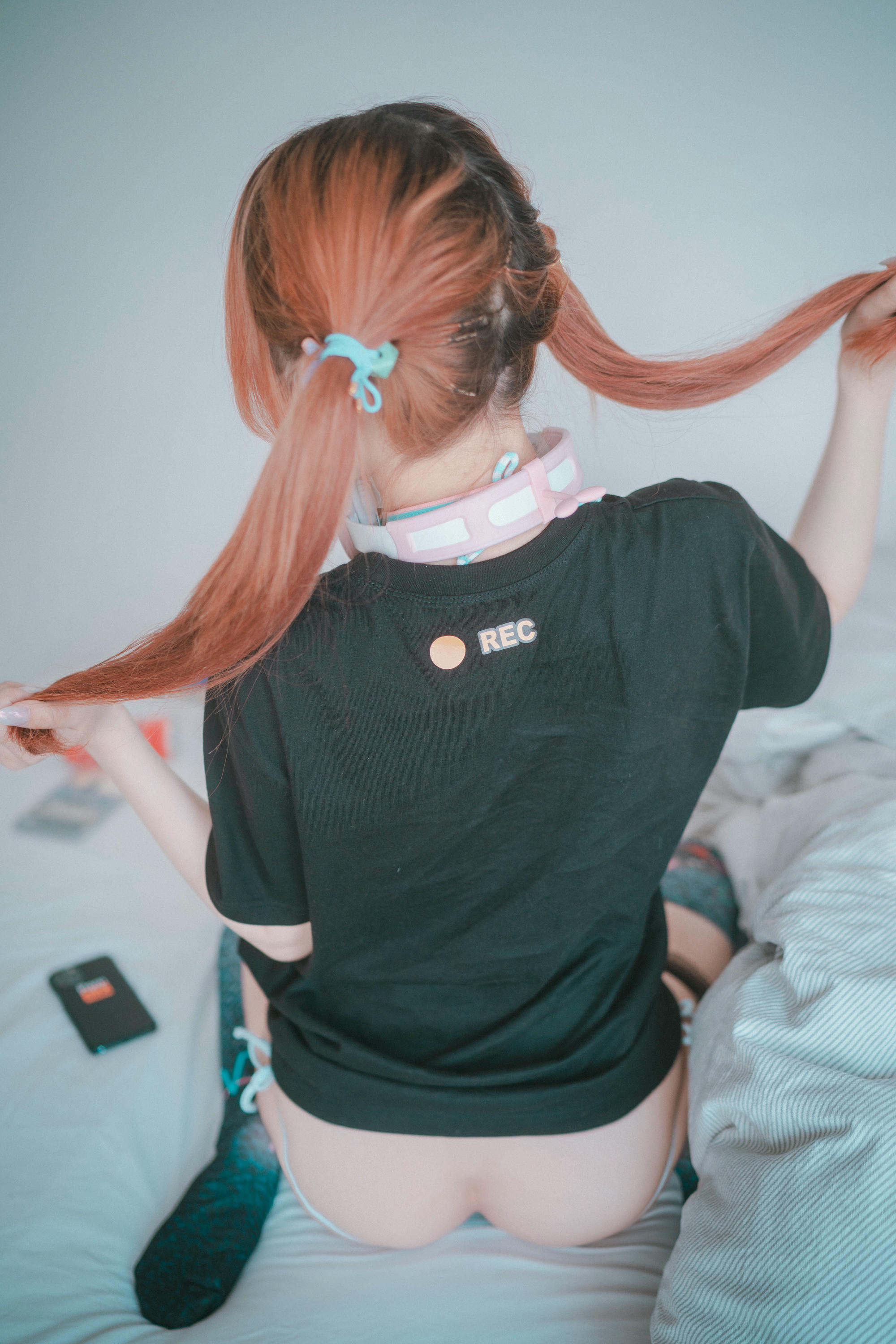 Zia (지아) - NO.014 [DJAWA] Porn Hub Girl (Black ver) [54P-399MB]_第1集