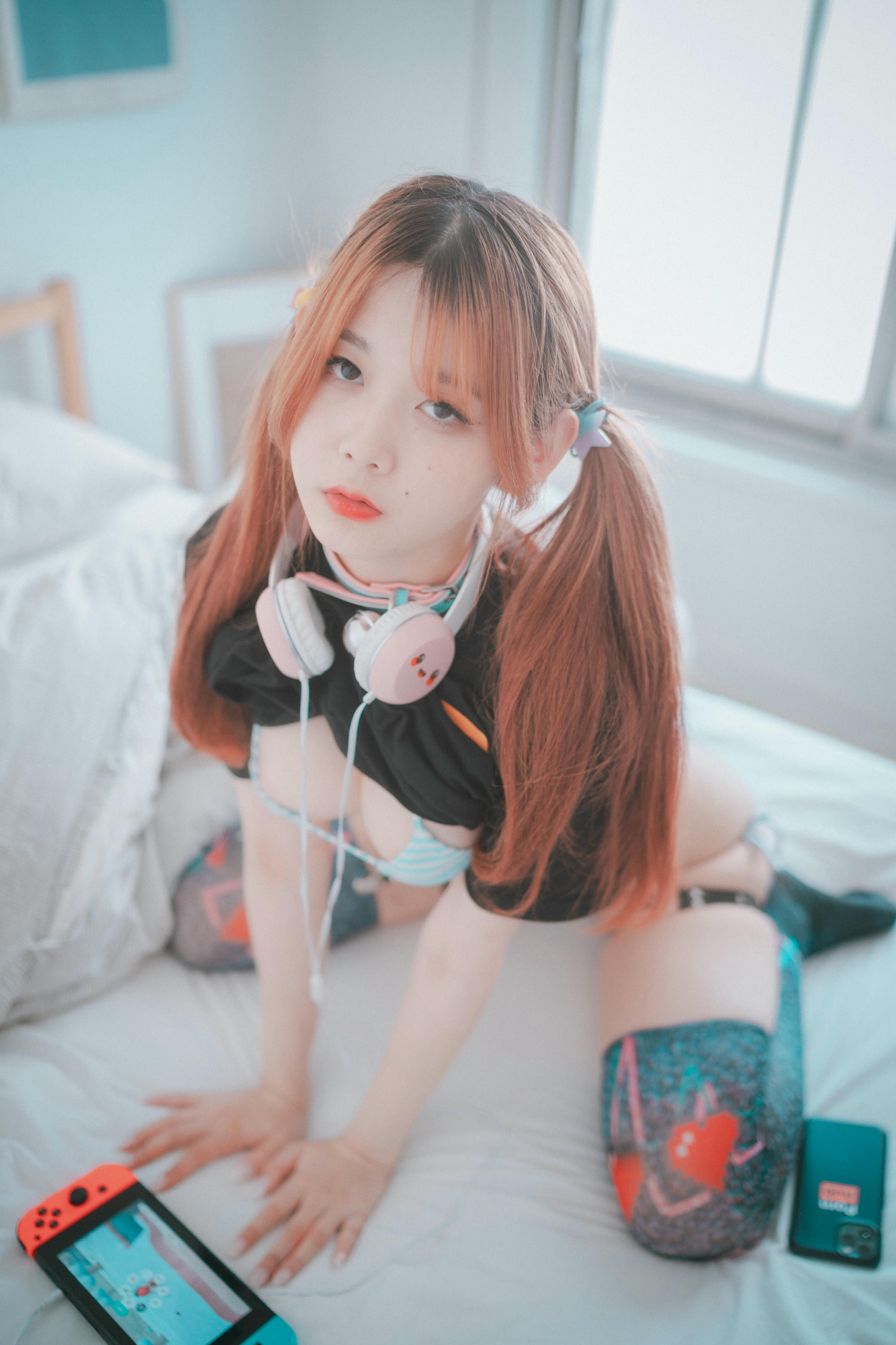 Zia (지아) - NO.014 [DJAWA] Porn Hub Girl (Black ver) [54P-399MB]_第2集