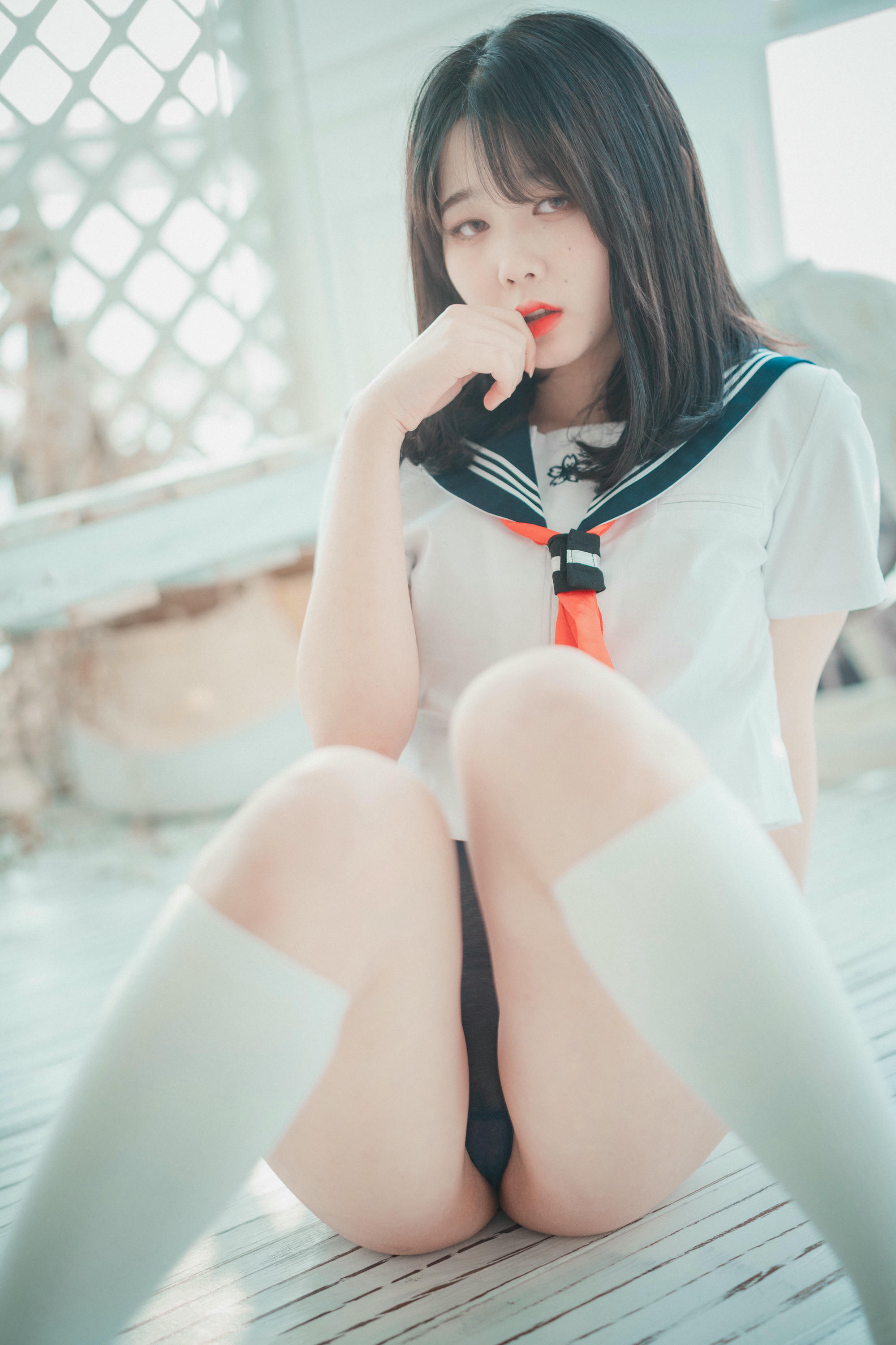 Zia (지아) - NO.016 [DJAWA] Swimming Lessons [48P-310MB]_第1集