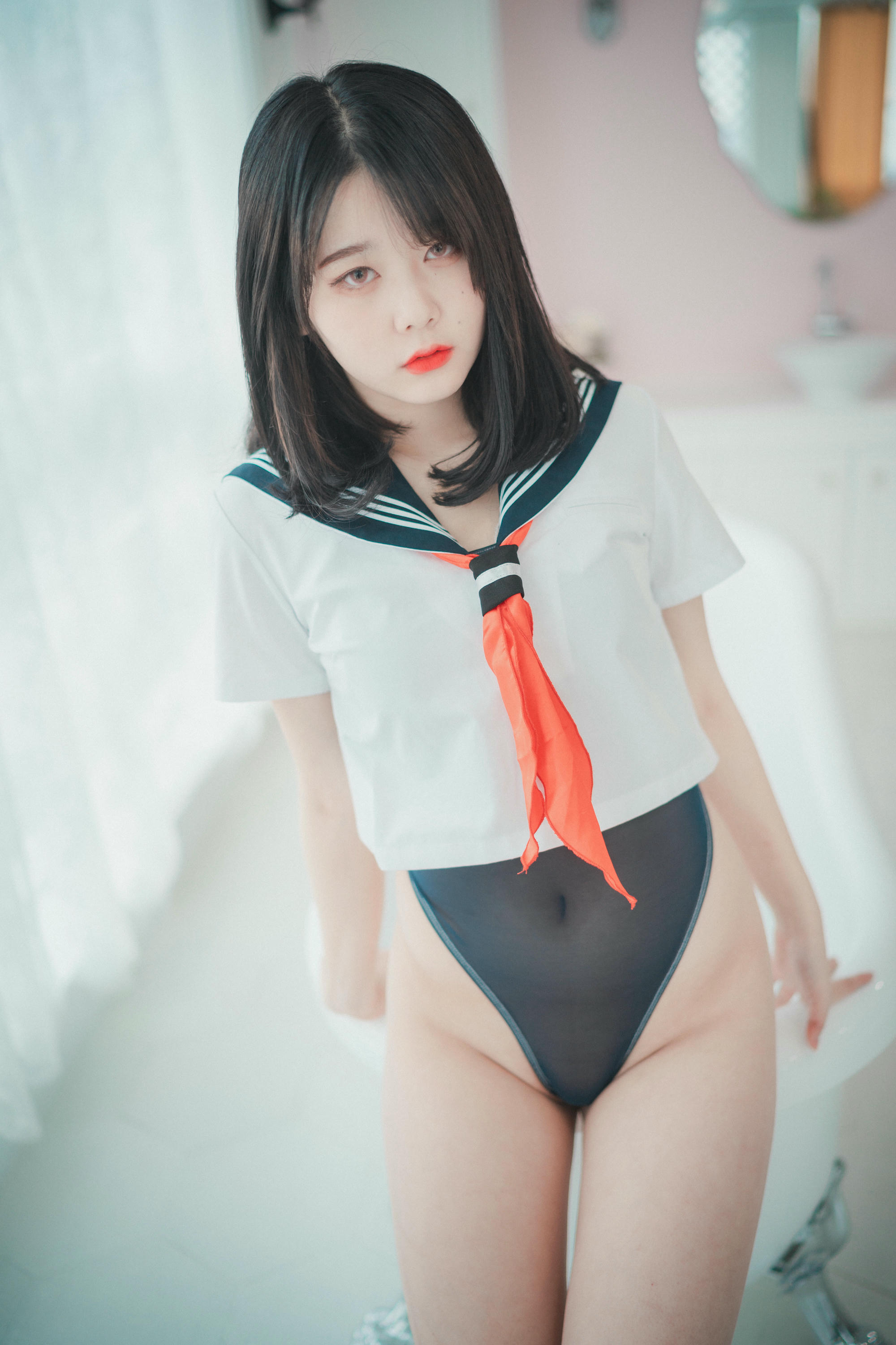 Zia (지아) - NO.016 [DJAWA] Swimming Lessons [48P-310MB]_第1集