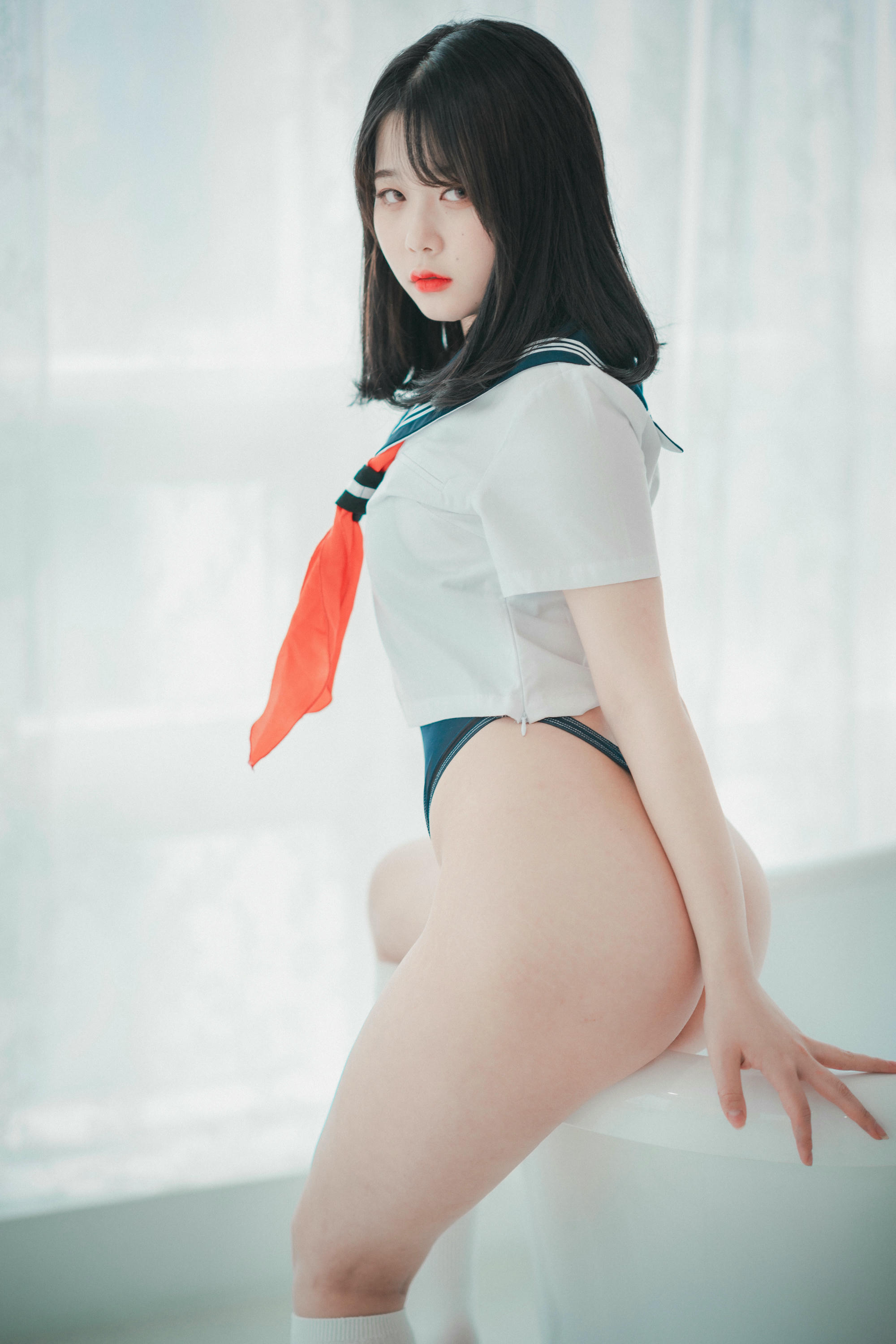 Zia (지아) - NO.016 [DJAWA] Swimming Lessons [48P-310MB]_第1集