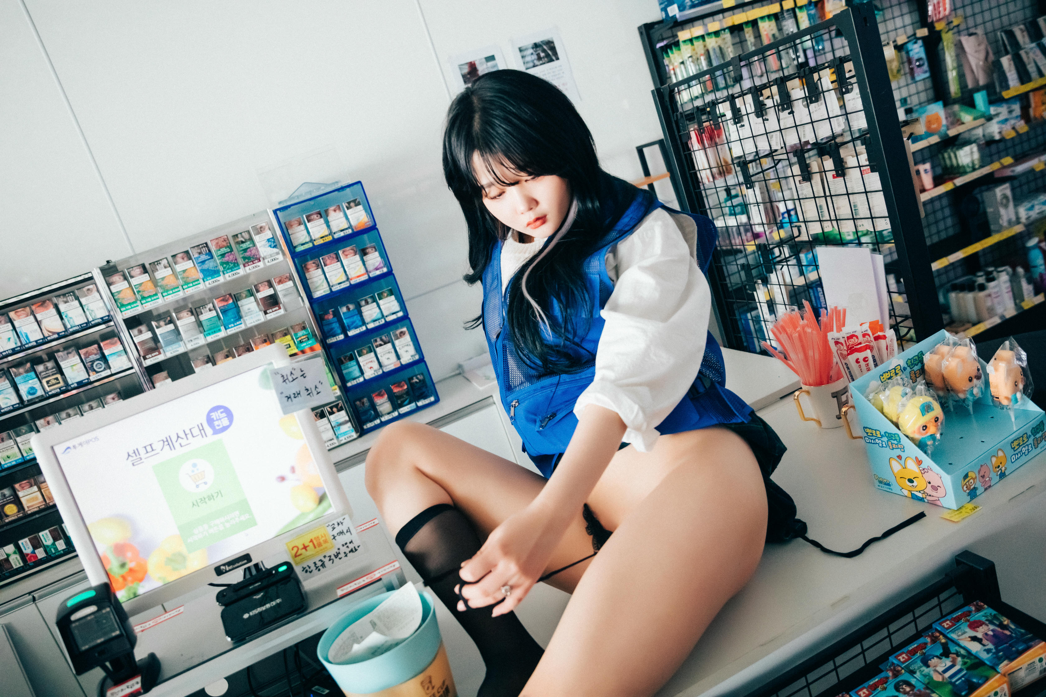 Zia (지아) NO.063 Loozy Zia (지아) Part time [85P-1.75GB]_第2集