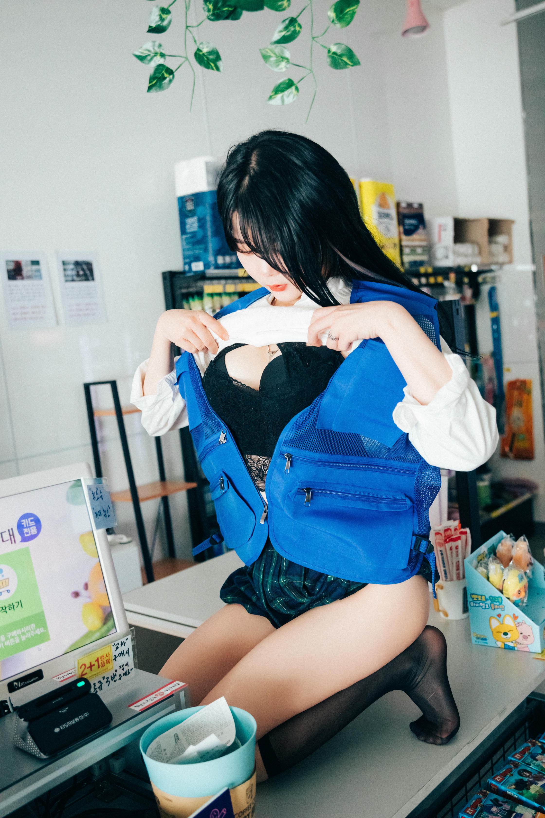 Zia (지아) NO.063 Loozy Zia (지아) Part time [85P-1.75GB]_第2集
