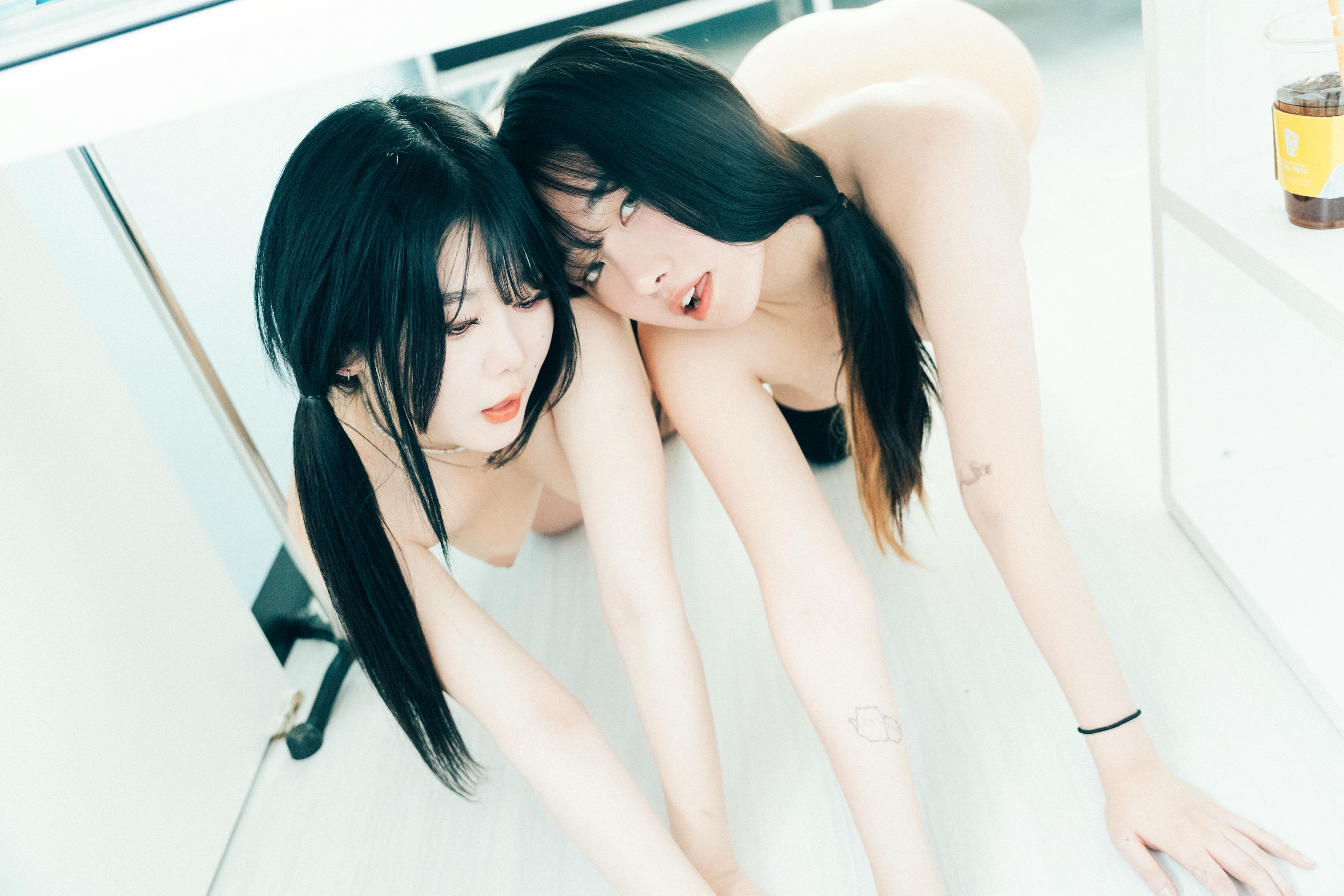 Zia (지아) NO.076 Loozy Sonson (손손) x Zia (지아) Bitch Academy [200P+2V／2.93GB]-bitch academy4_第6集