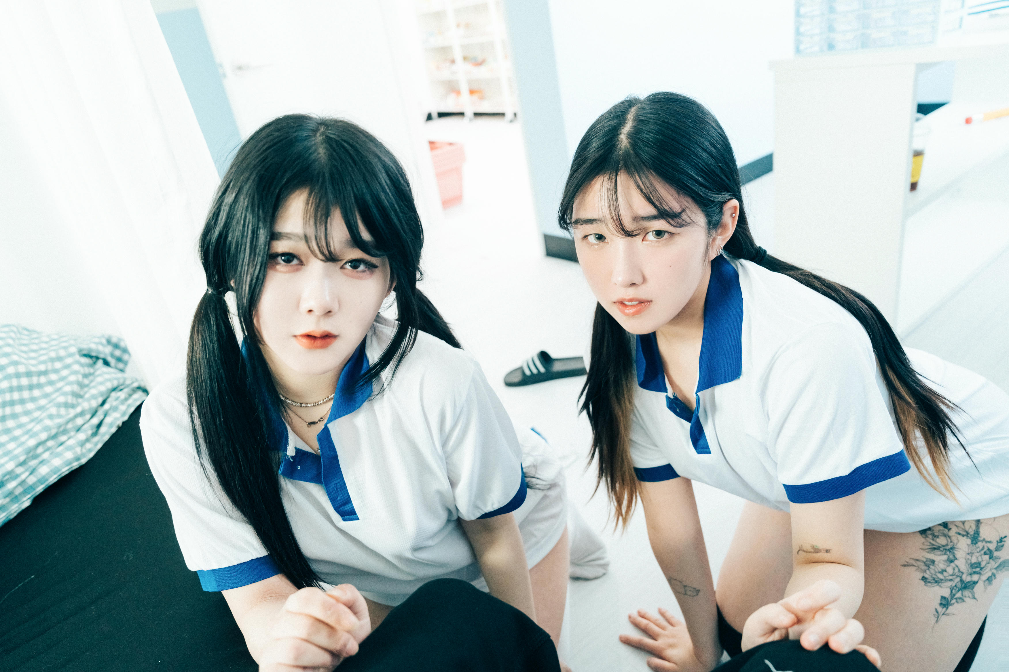 Zia (지아) NO.076 Loozy Sonson (손손) x Zia (지아) Bitch Academy [200P+2V／2.93GB]-bitch academy4_第5集