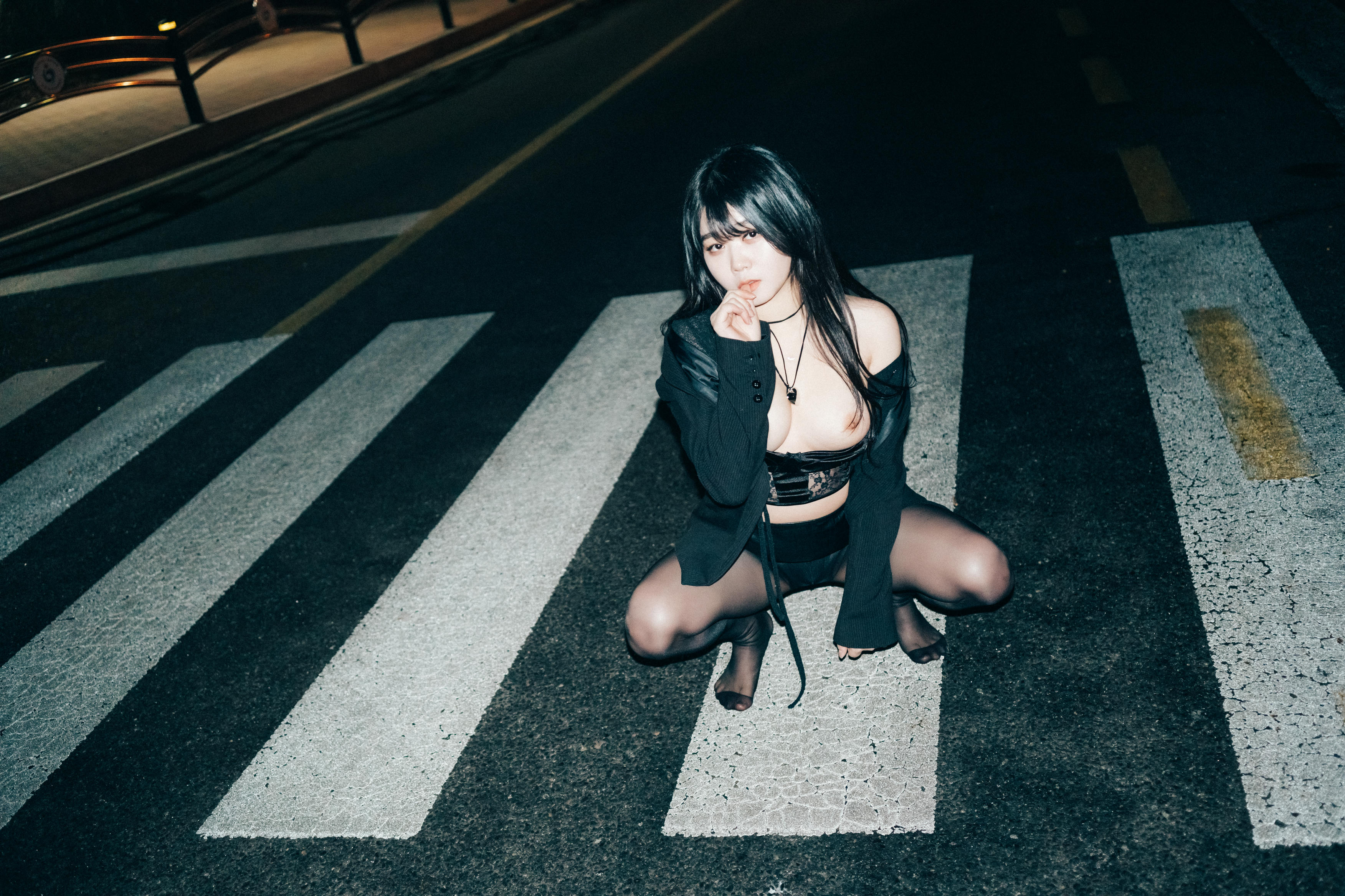 Zia (지아) NO.078 Loozy XXX At Night Road [161P+6V／5GB]_第1集