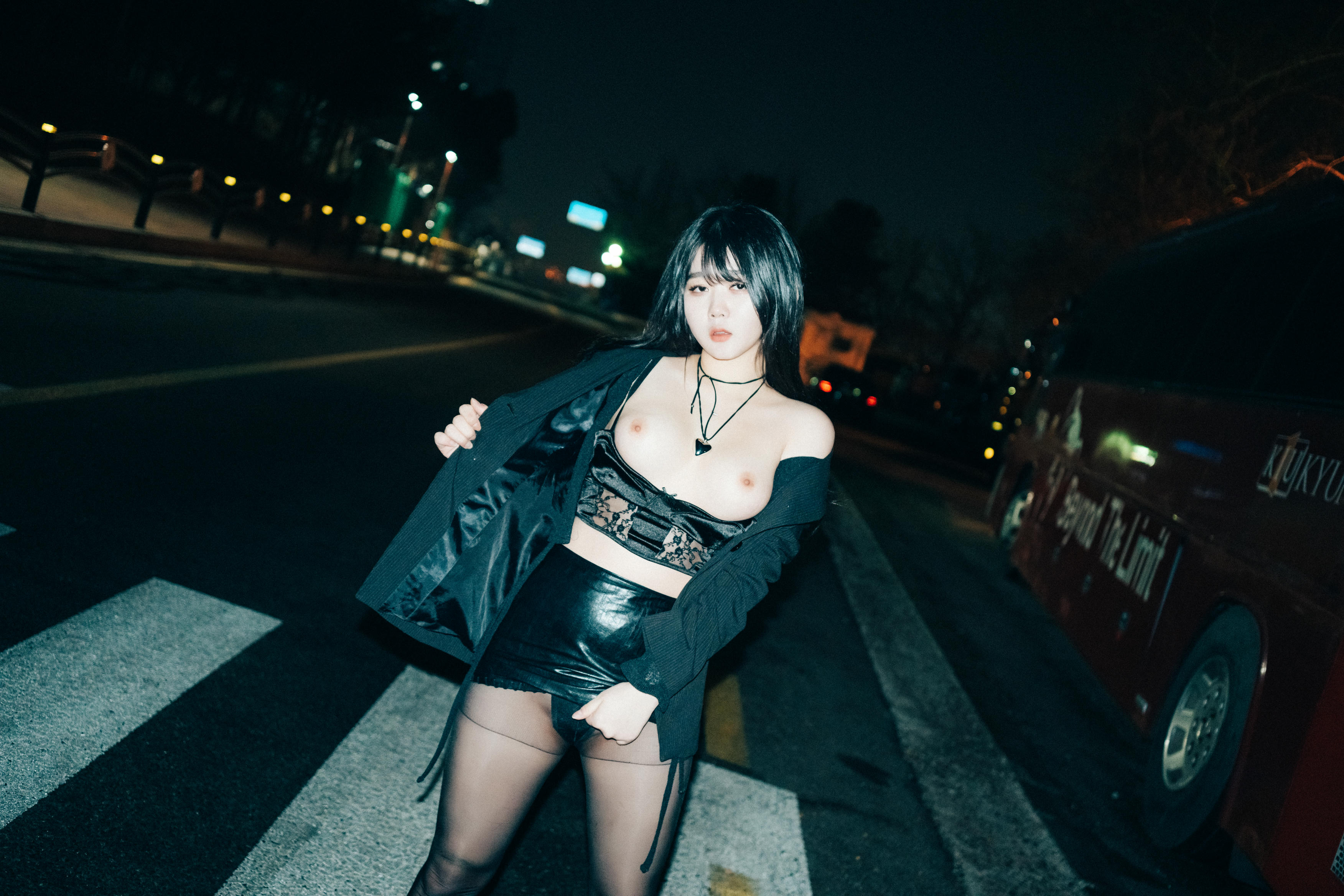 Zia (지아) NO.078 Loozy XXX At Night Road [161P+6V／5GB]_第1集