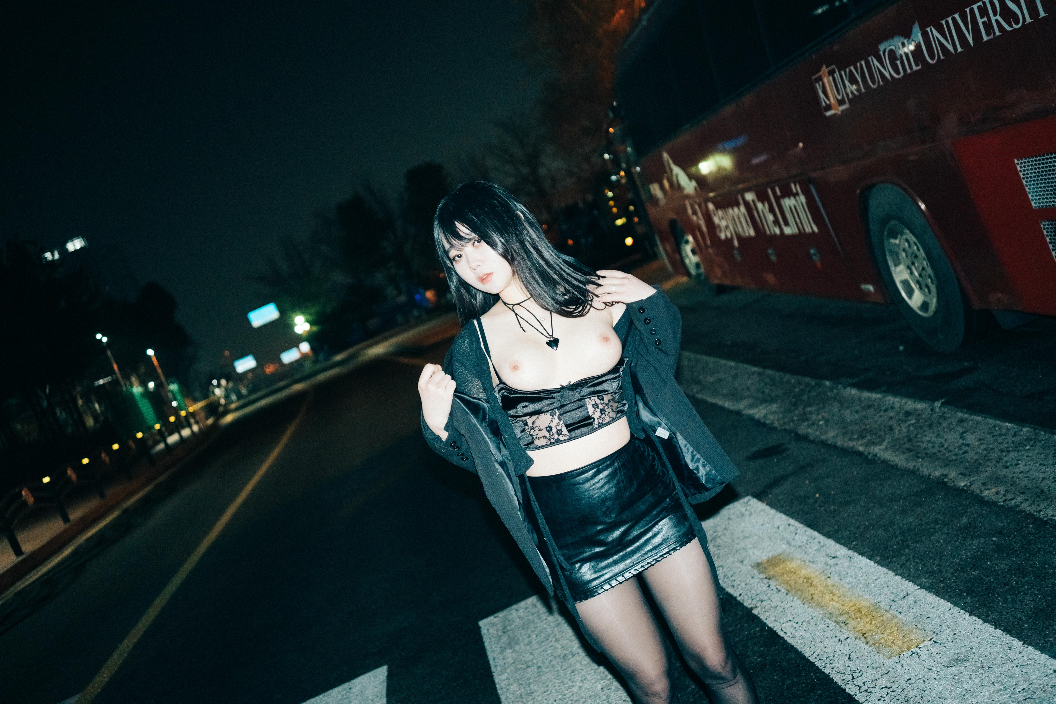 Zia (지아) NO.078 Loozy XXX At Night Road [161P+6V／5GB]_第1集