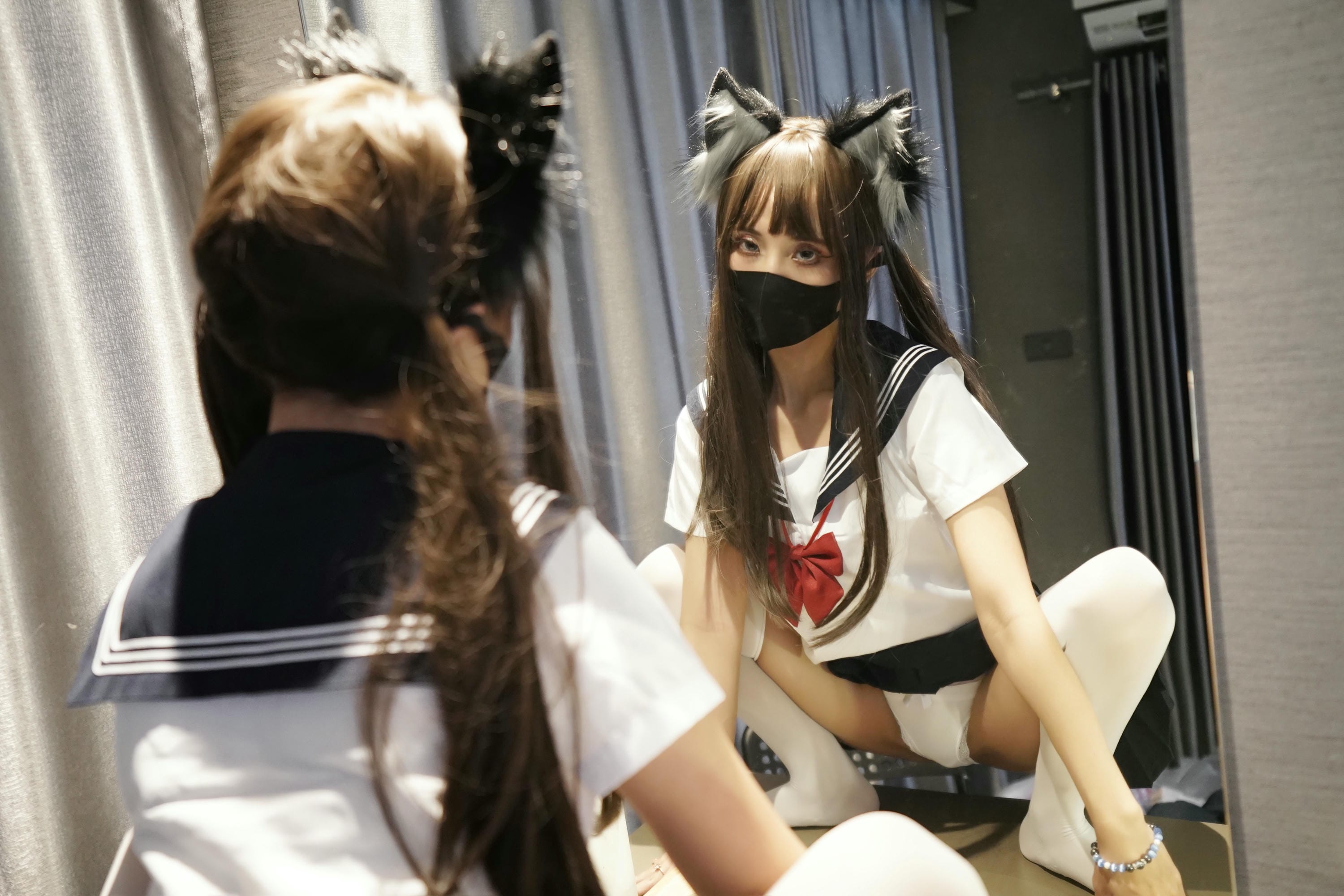 职业奶妈三水子 NO.001 jk猫猫 [75P 228.77 MB]_第2集