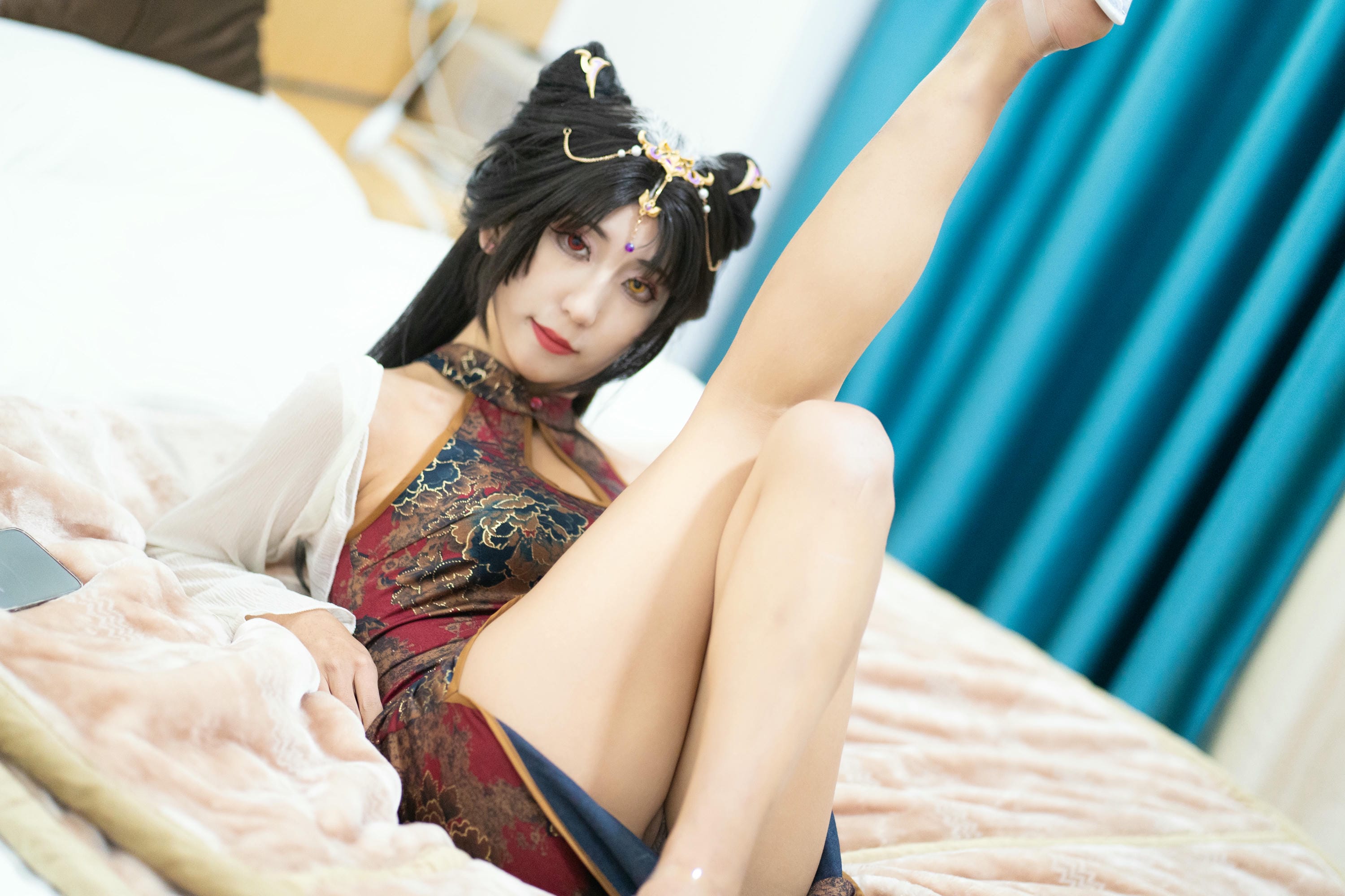职业奶妈三水子 NO.010 玉玲珑旗袍 [54P 257.48 MB]_第2集