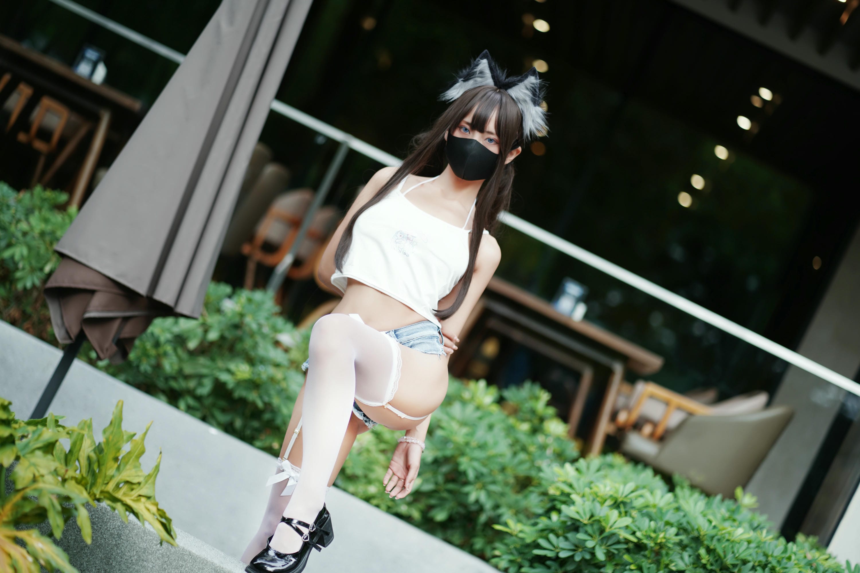 职业奶妈三水子 NO.005 猫猫蓝白比基尼 [85P1V 545.93 MB]_第1集