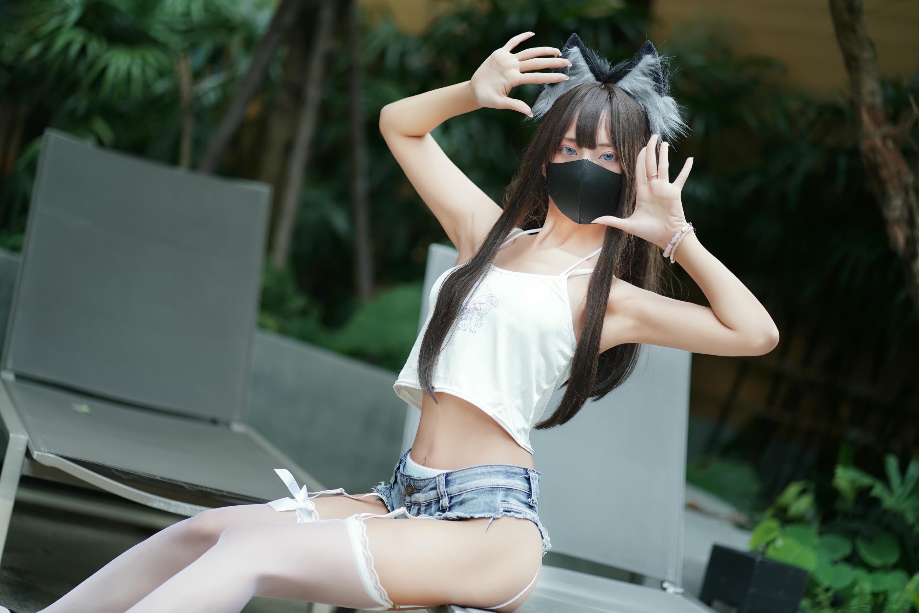 职业奶妈三水子 NO.005 猫猫蓝白比基尼 [85P1V 545.93 MB]_第1集