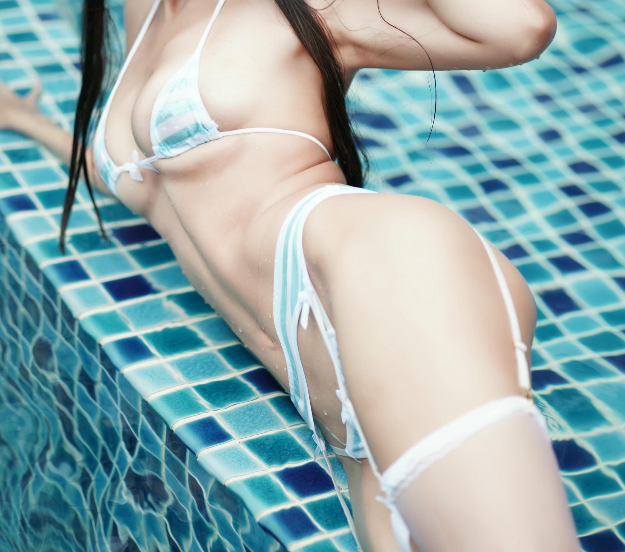 职业奶妈三水子 NO.005 猫猫蓝白比基尼 [85P1V 545.93 MB]_第3集