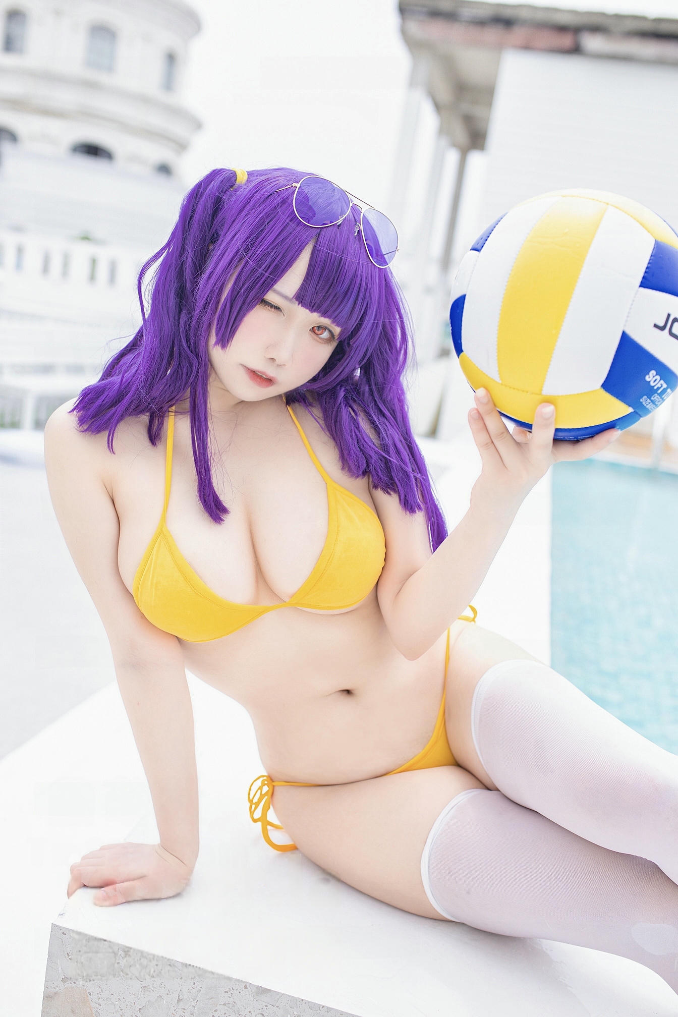 贞子蜜桃 NO.017 碧蓝航线 波拉泳装[23P-80.2M]_第1集