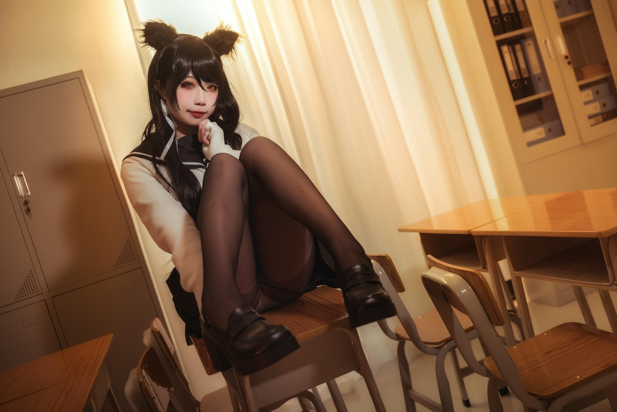 贞子蜜桃 NO.009 碧蓝航线 爱宕高雄制服 [35P-354MB]_第1集