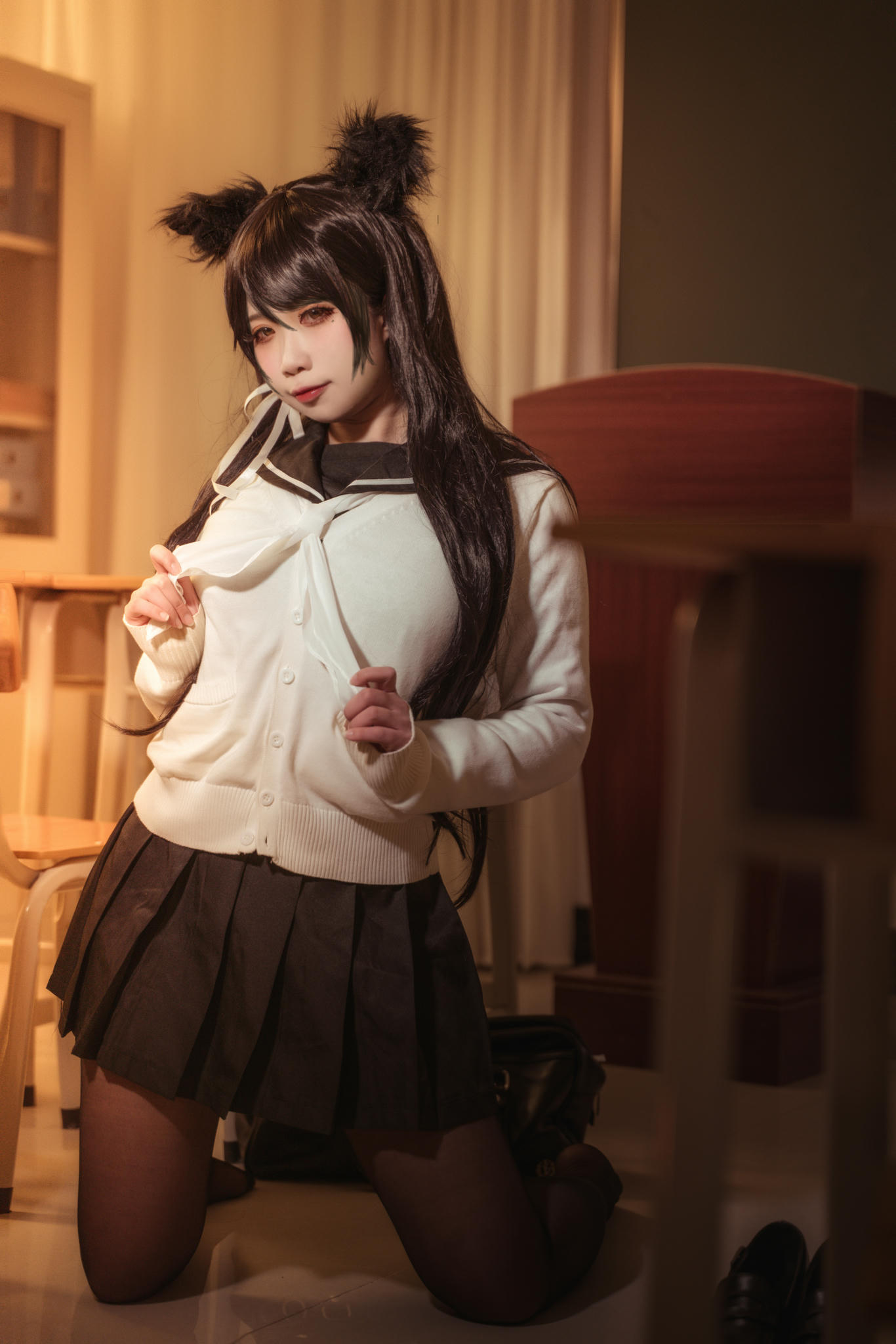 贞子蜜桃 NO.009 碧蓝航线 爱宕高雄制服 [35P-354MB]_第1集