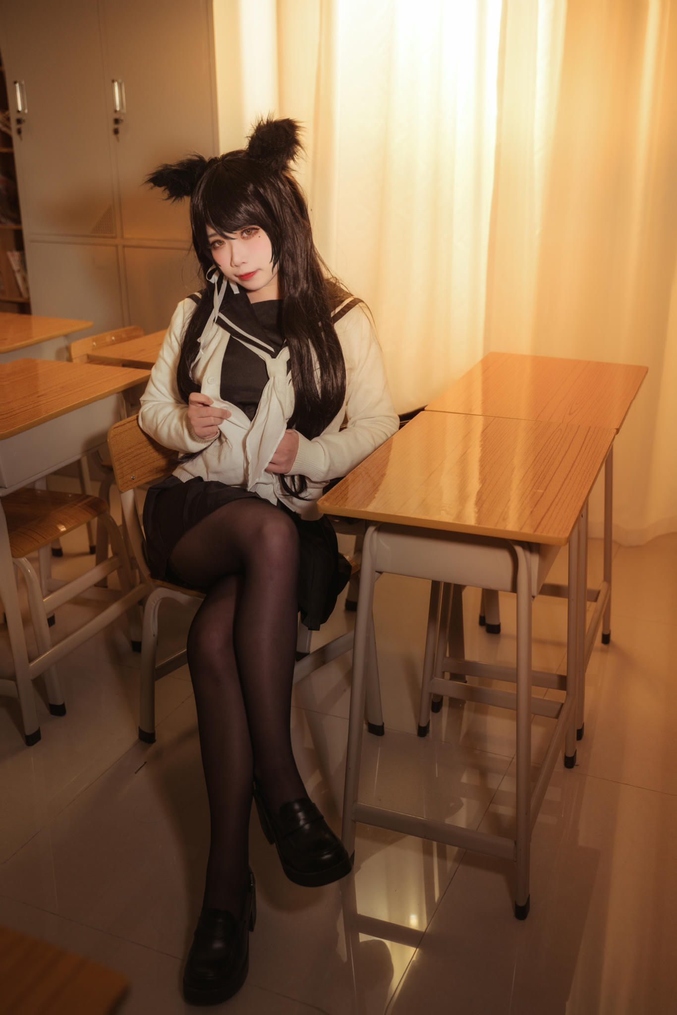 贞子蜜桃 NO.009 碧蓝航线 爱宕高雄制服 [35P-354MB]_第1集