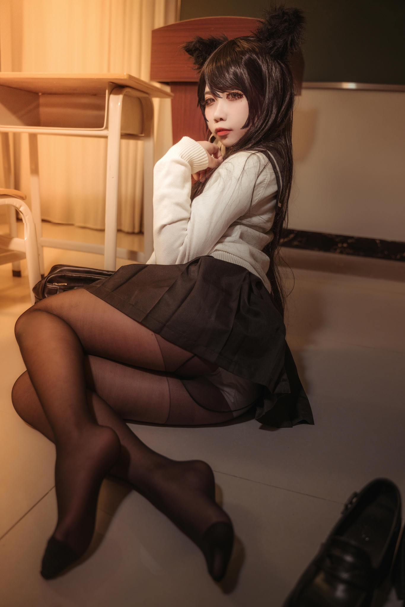 贞子蜜桃 NO.009 碧蓝航线 爱宕高雄制服 [35P-354MB]_第1集