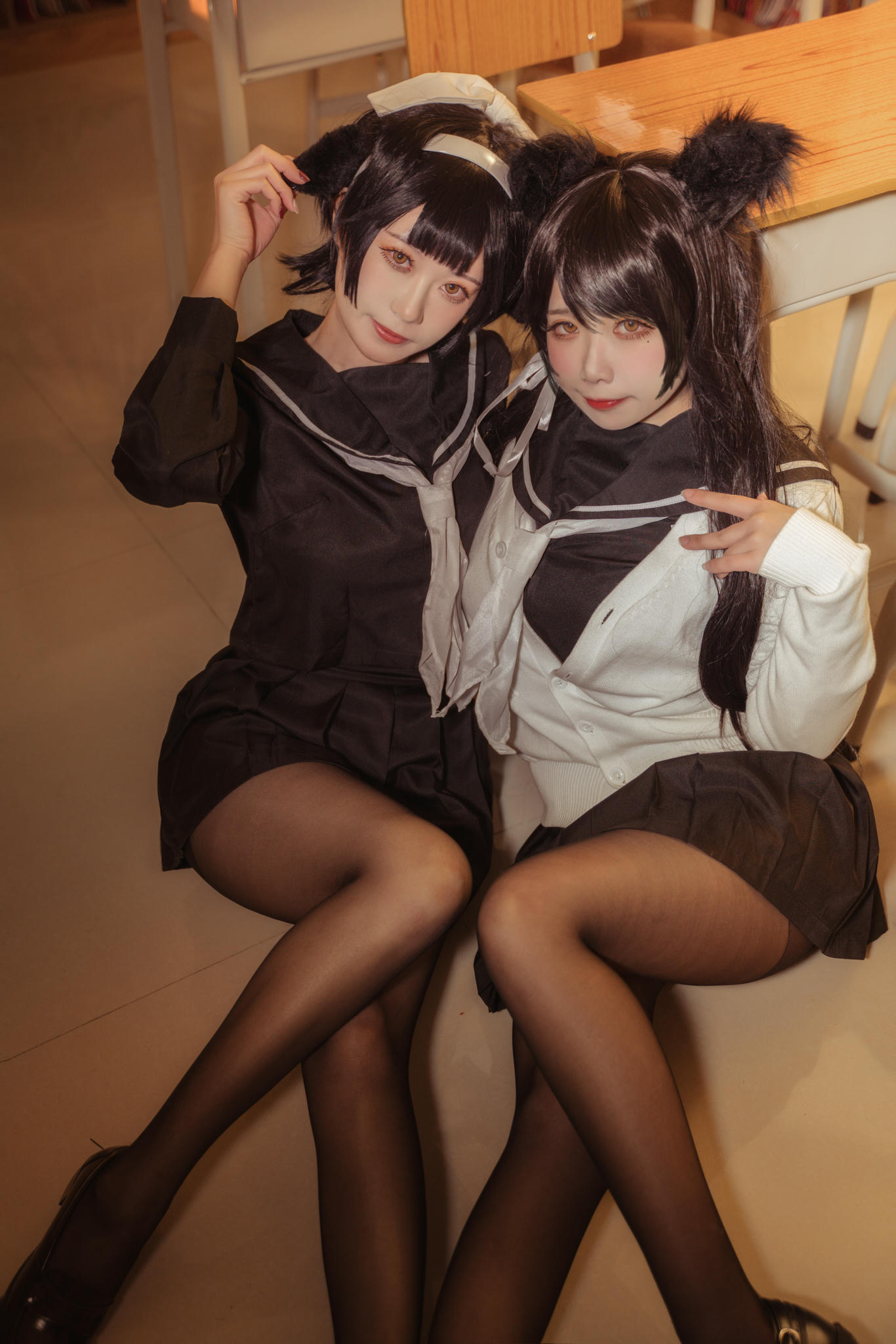 贞子蜜桃 NO.009 碧蓝航线 爱宕高雄制服 [35P-354MB]_第1集