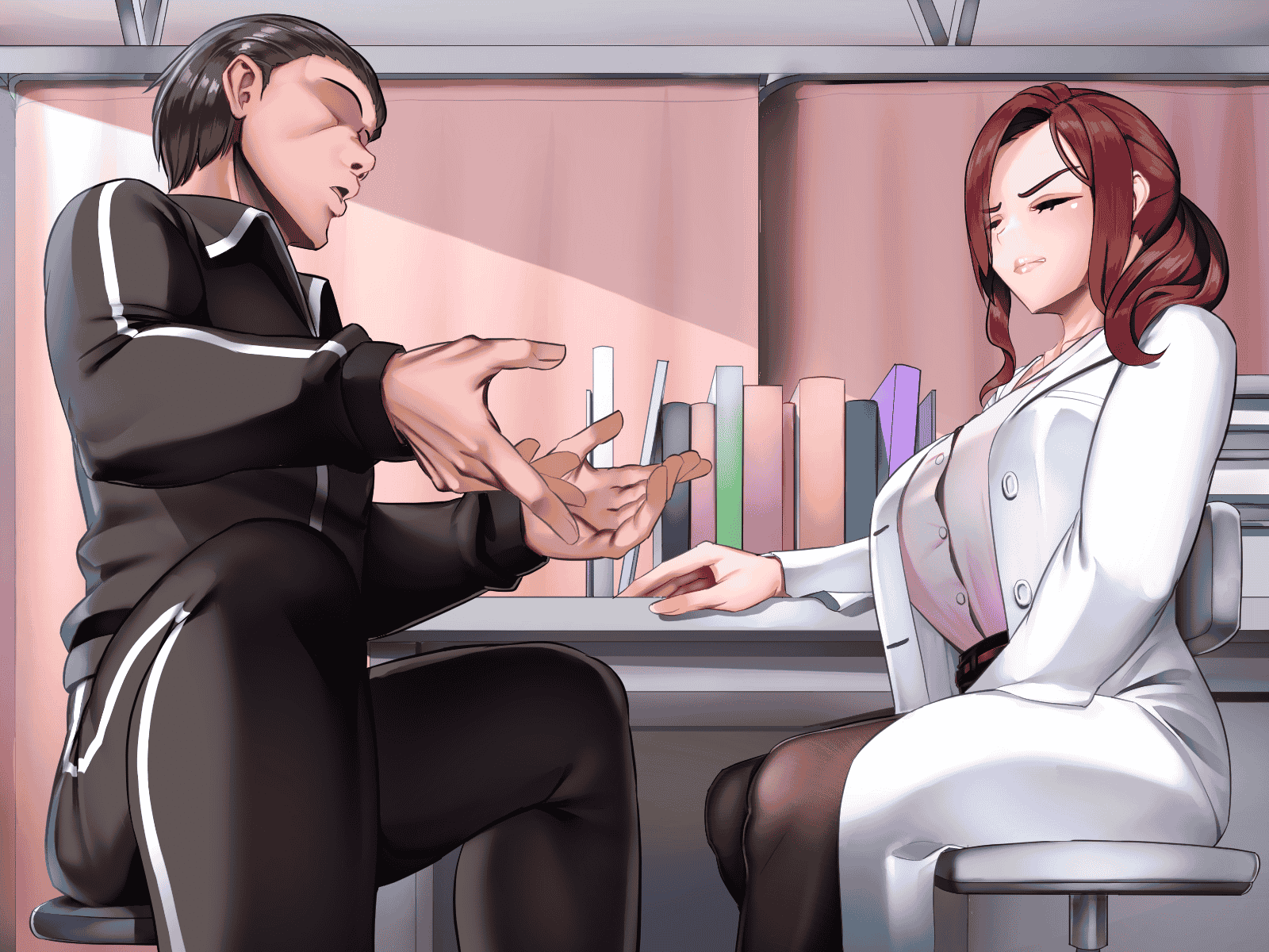 汉化版-[おなかがすいた (はらいた)] 保健室で体育教師のセフレになった_第3集