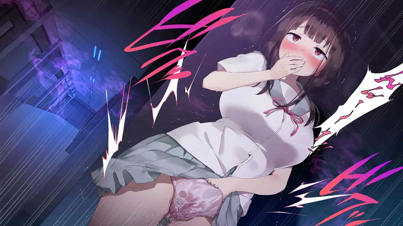 汉化版-[七味まんぼう (スペースキャット)] 亡霊教師×巨乳生徒 夜の学校で追いつかれたら最後…_第2集