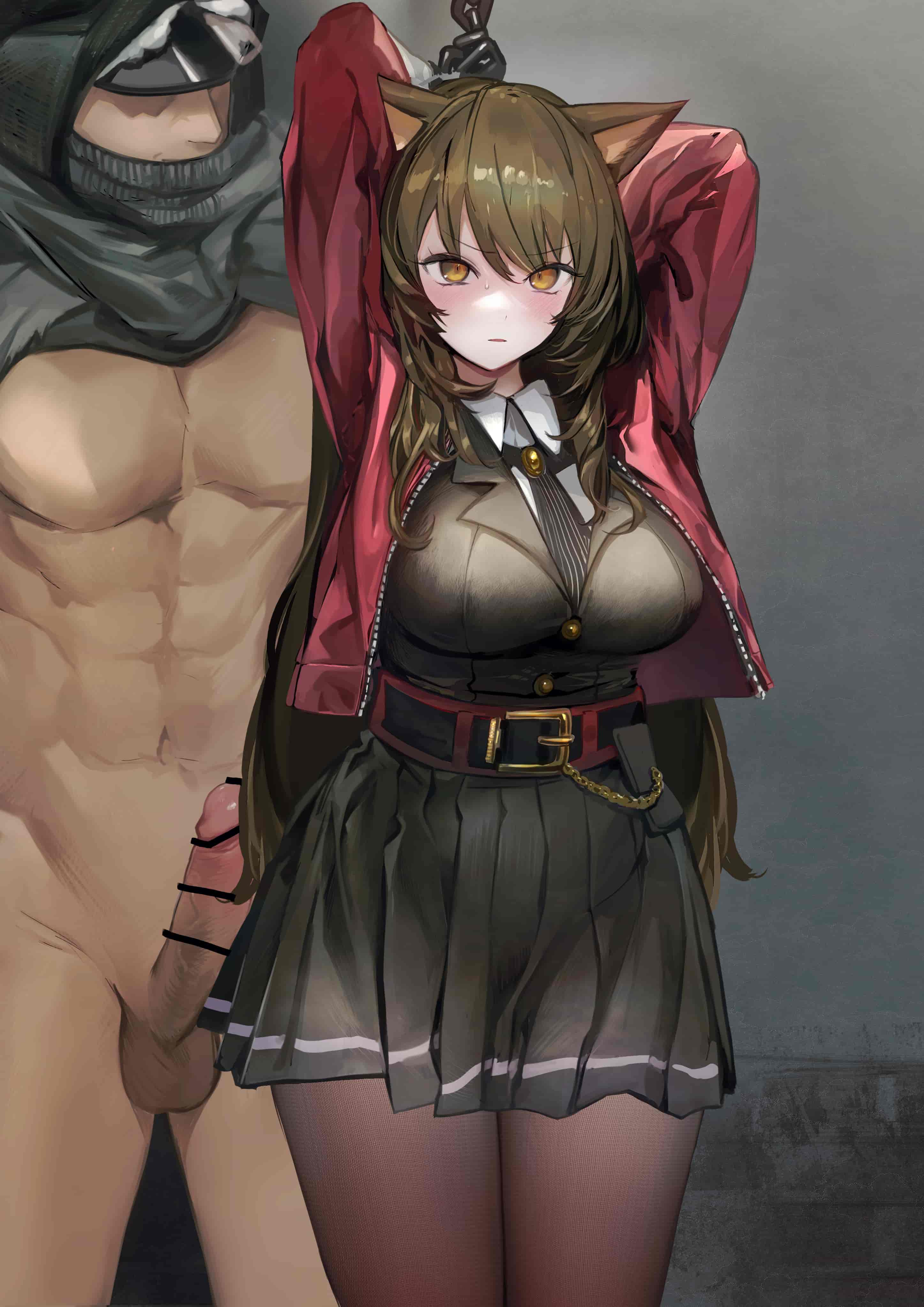汉化版-[猫の幼虫] if 闇散らす火花~スカイフレア~ (明日方舟) [中国翻訳]_第2集