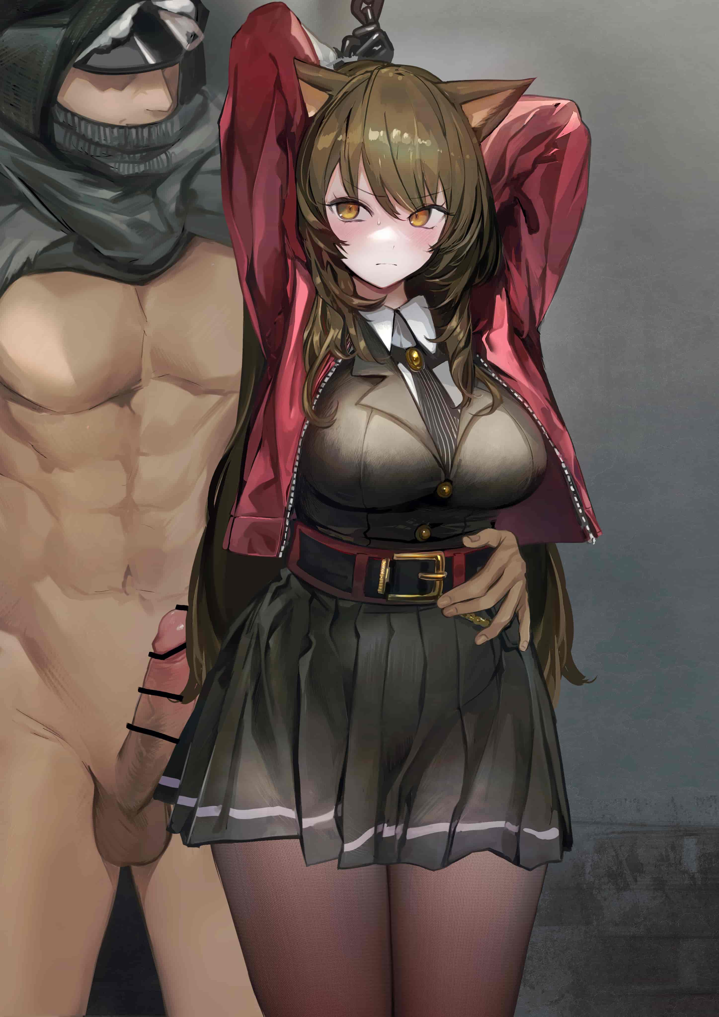 汉化版-[猫の幼虫] if 闇散らす火花~スカイフレア~ (明日方舟) [中国翻訳]_第2集