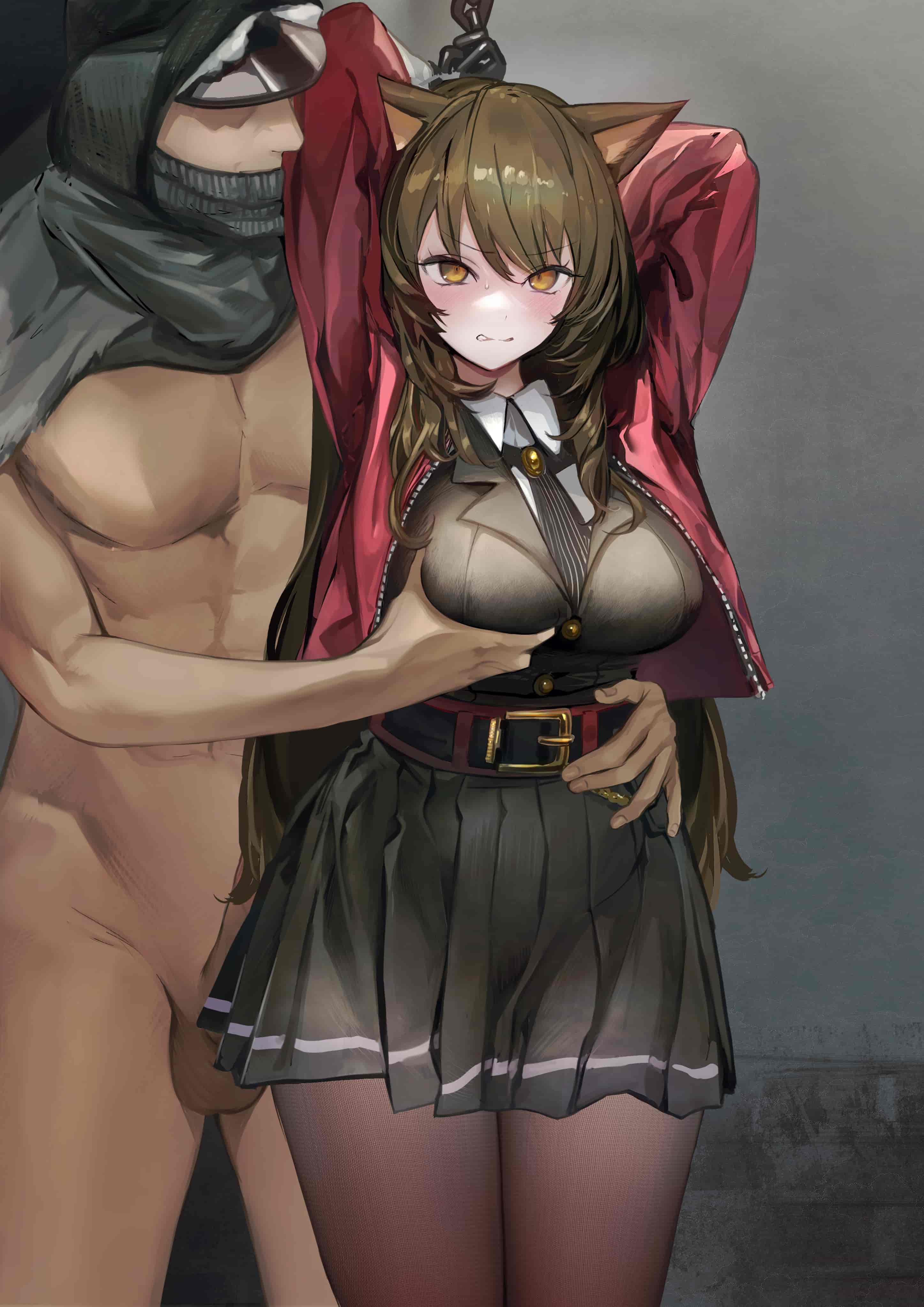 汉化版-[猫の幼虫] if 闇散らす火花~スカイフレア~ (明日方舟) [中国翻訳]_第3集