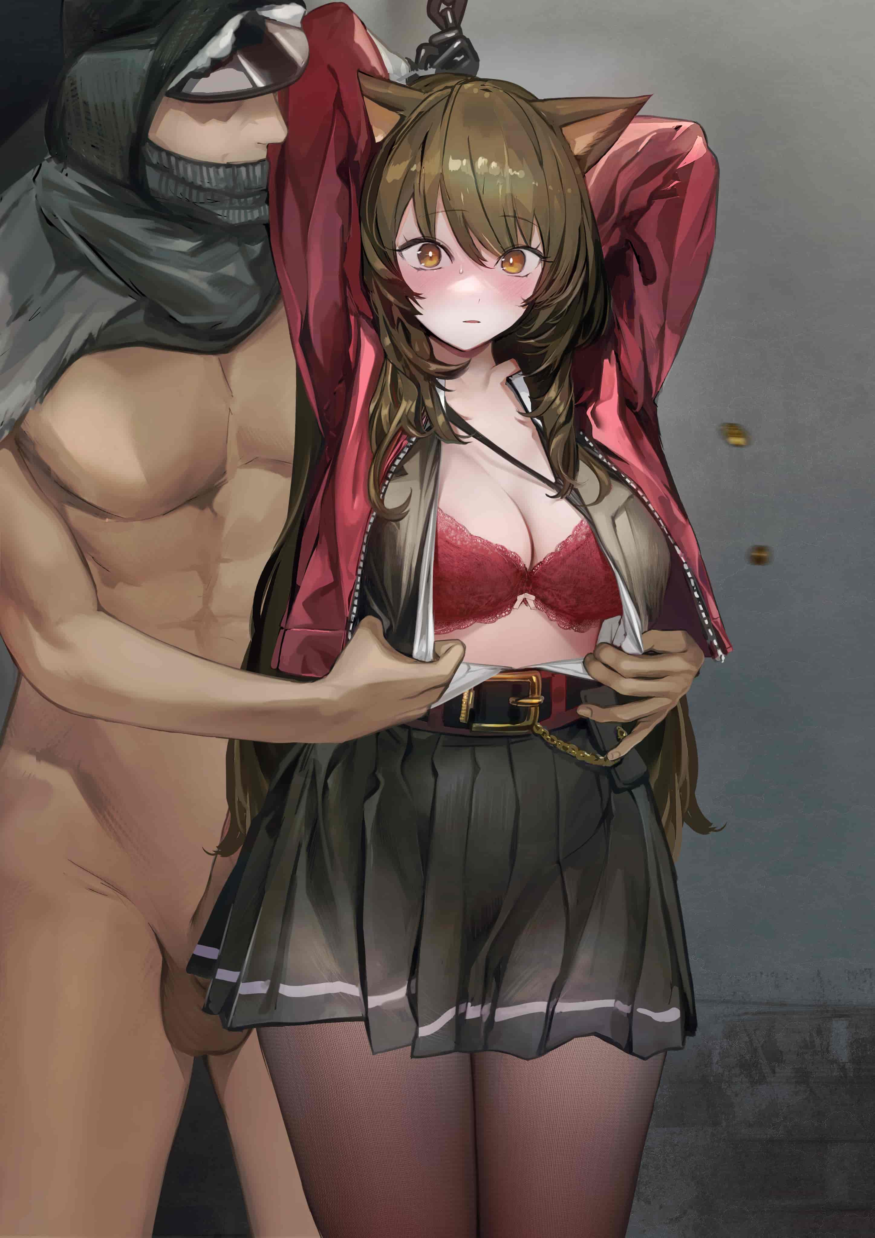 汉化版-[猫の幼虫] if 闇散らす火花~スカイフレア~ (明日方舟) [中国翻訳]_第3集