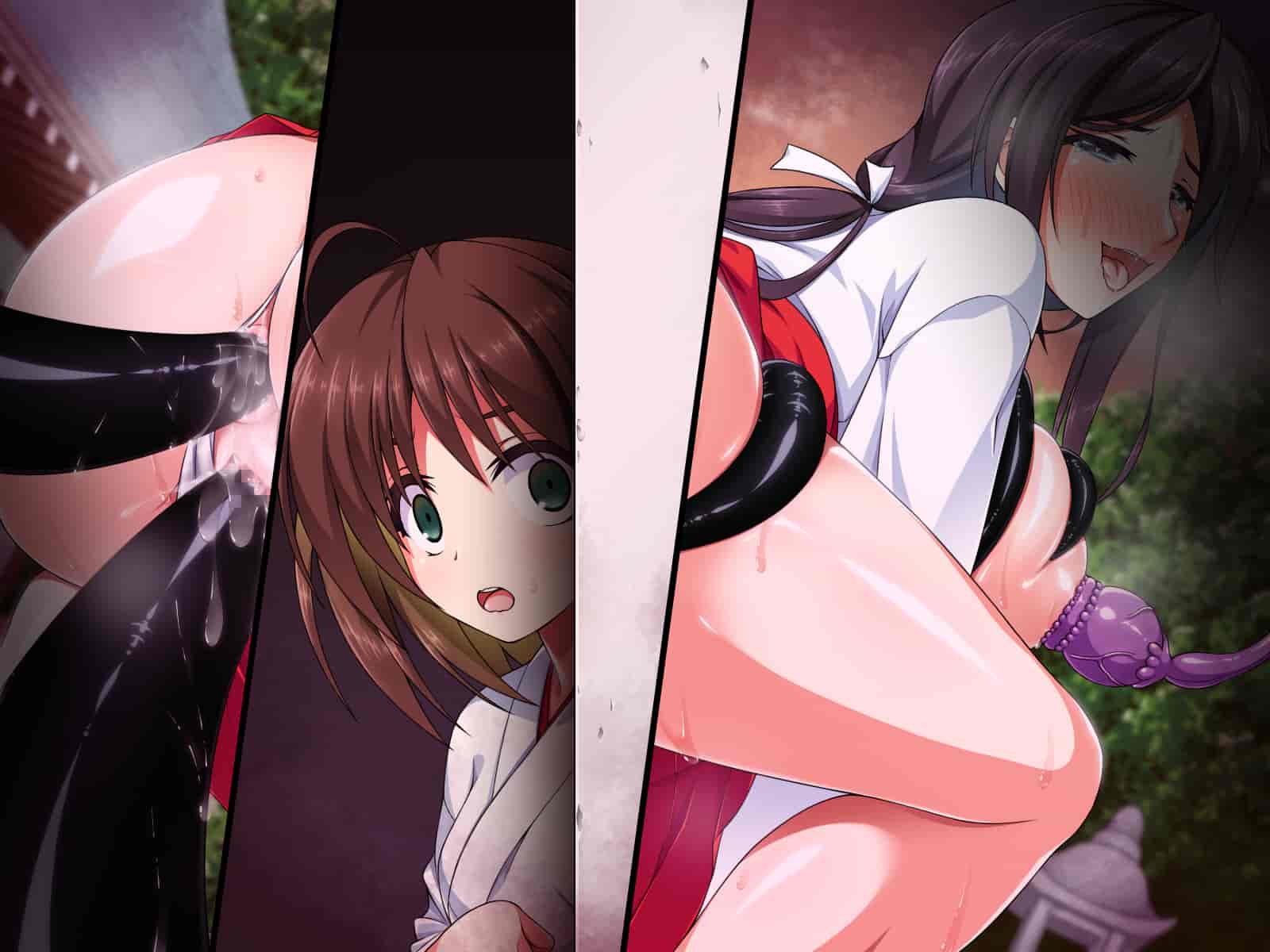 汉化版-[邀邀妻个人汉化] [ズガイコツマルダシ (伊万里)] 巫女落華 其の参 さくら編_第11集