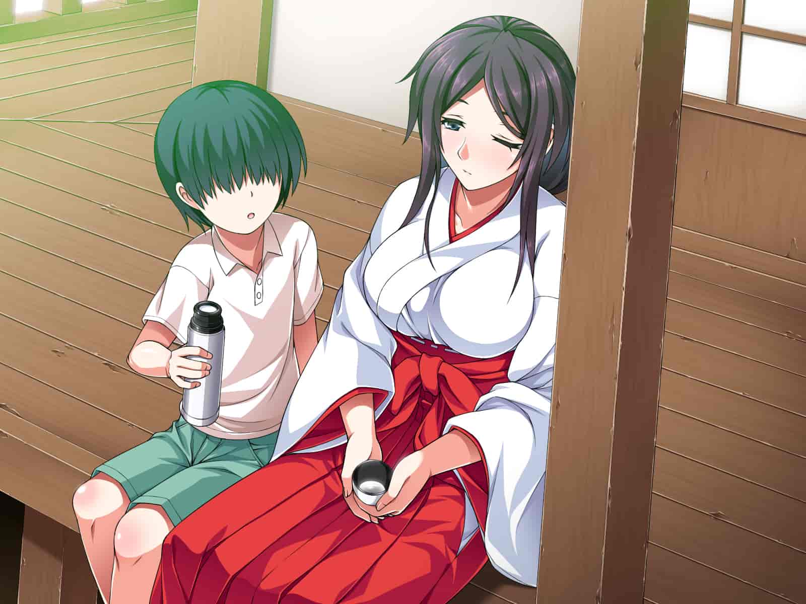 汉化版-[邀邀妻个人汉化][ズガイコツマルダシ] 巫女落華 其の弐 葵編_第10集