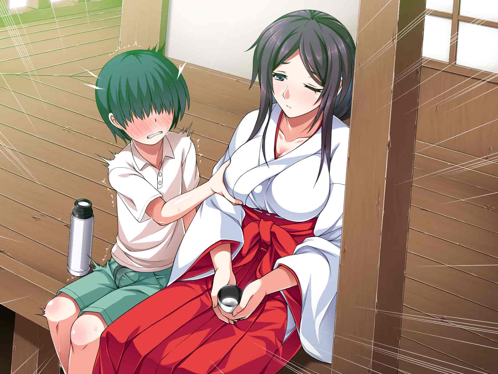 汉化版-[邀邀妻个人汉化][ズガイコツマルダシ] 巫女落華 其の弐 葵編_第10集