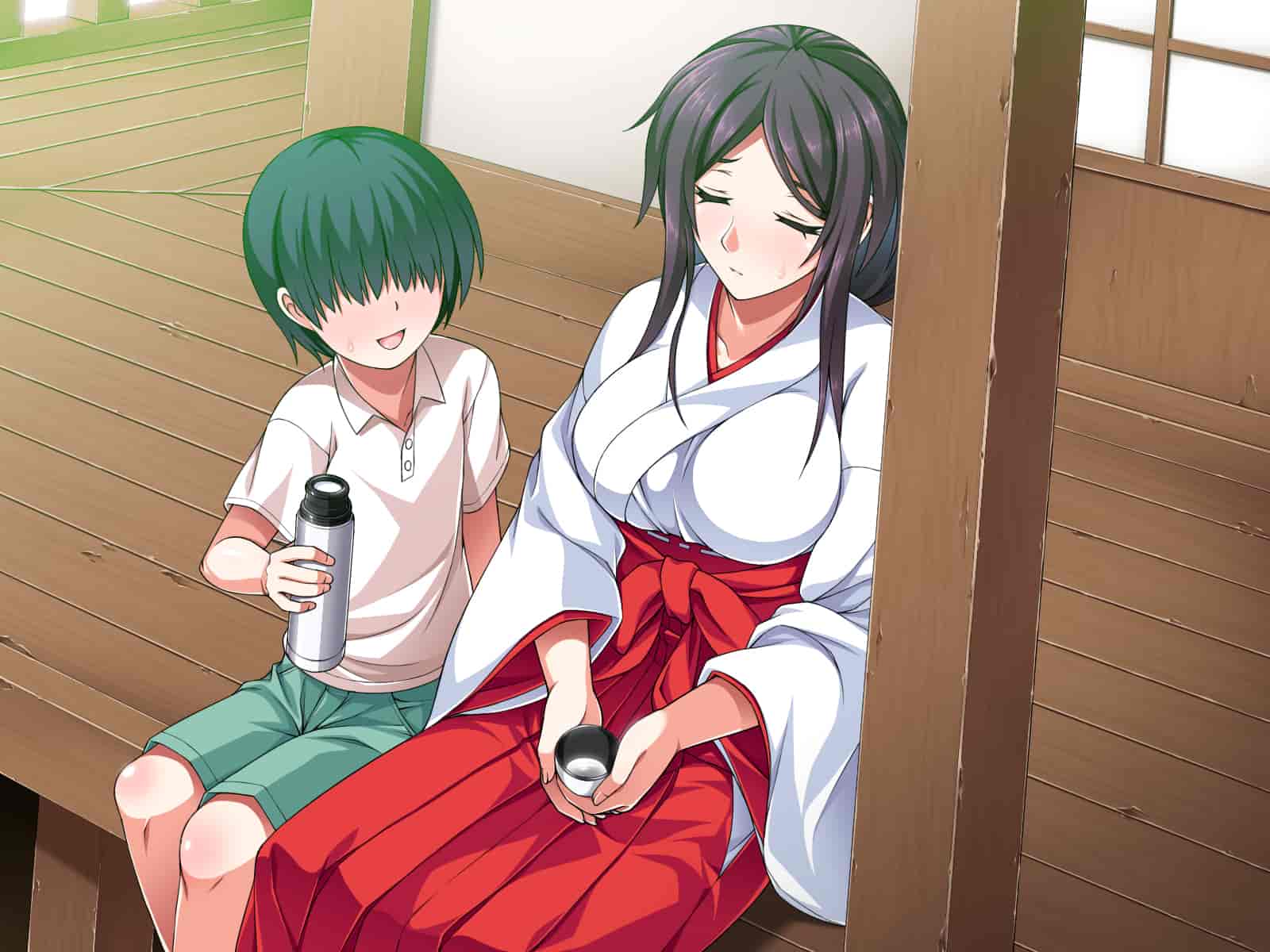 汉化版-[邀邀妻个人汉化][ズガイコツマルダシ] 巫女落華 其の弐 葵編_第11集